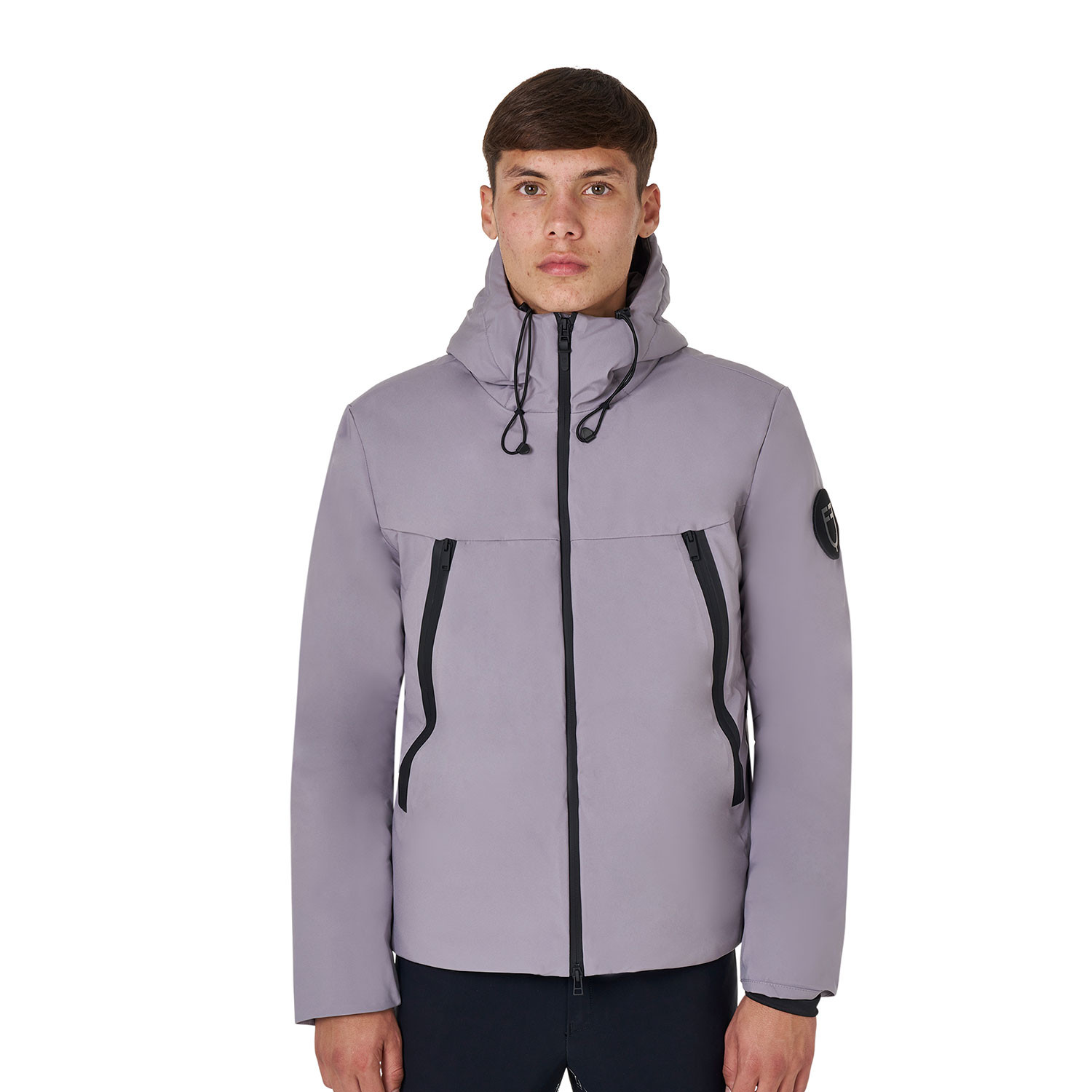 Wasser- und winddichte Herrenjacke aus Nylon