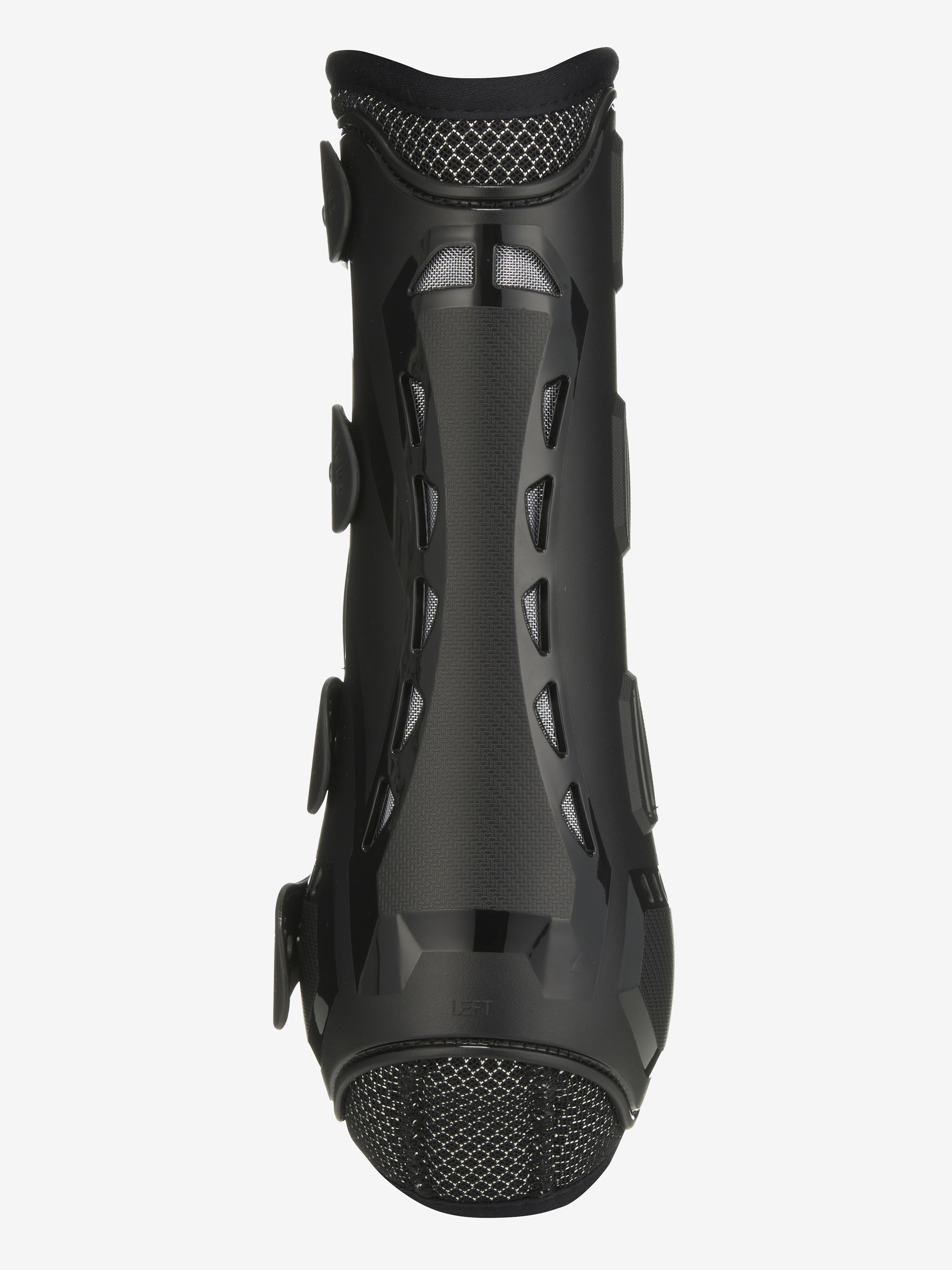 Gamaschen hinten Ultramesh in schwarz