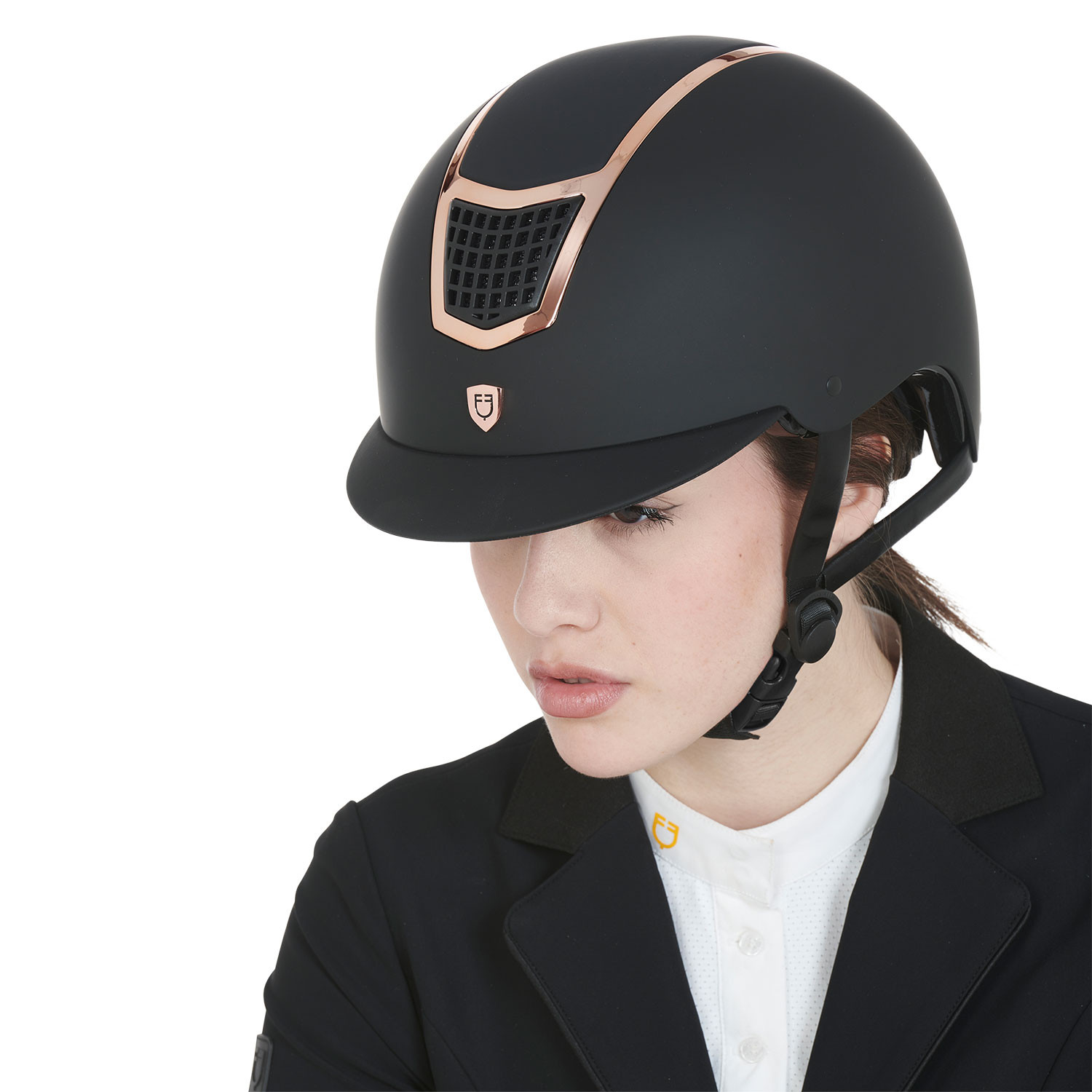 Ultraleichter Helm mit poliertem Rahmen, Norm EN 1384-2023