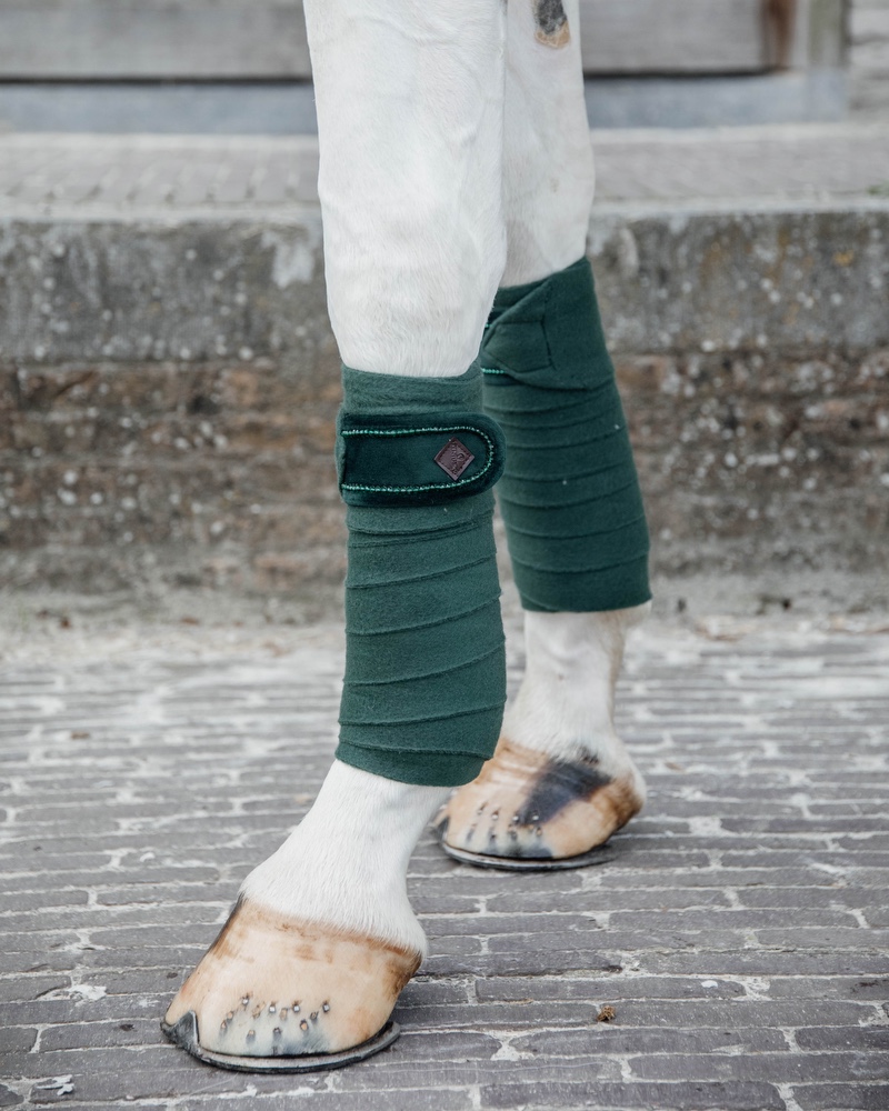Velvet Pearls fleece bandages