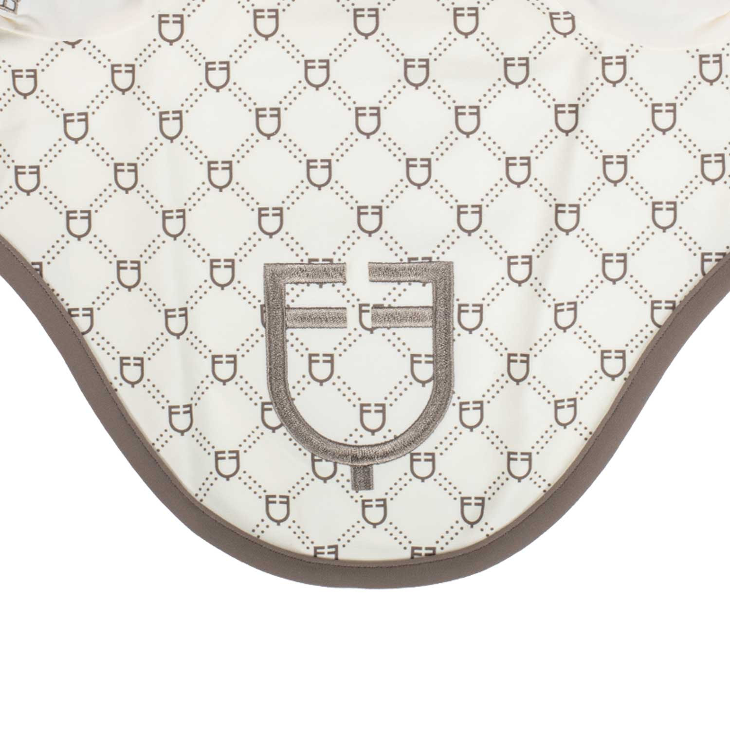 Fliegenhaube mit Monogramm-Print