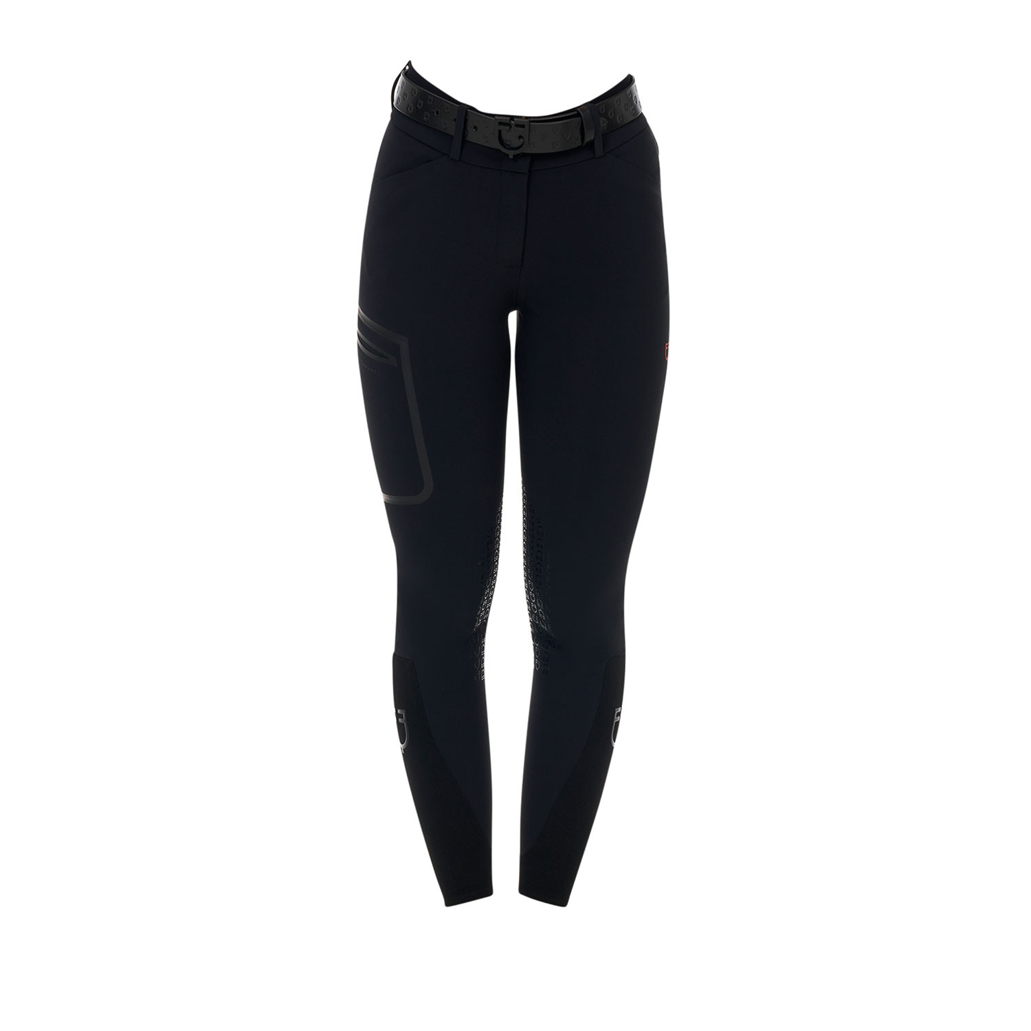 Damen-Reithose mit hohem Bund und Knee Grip