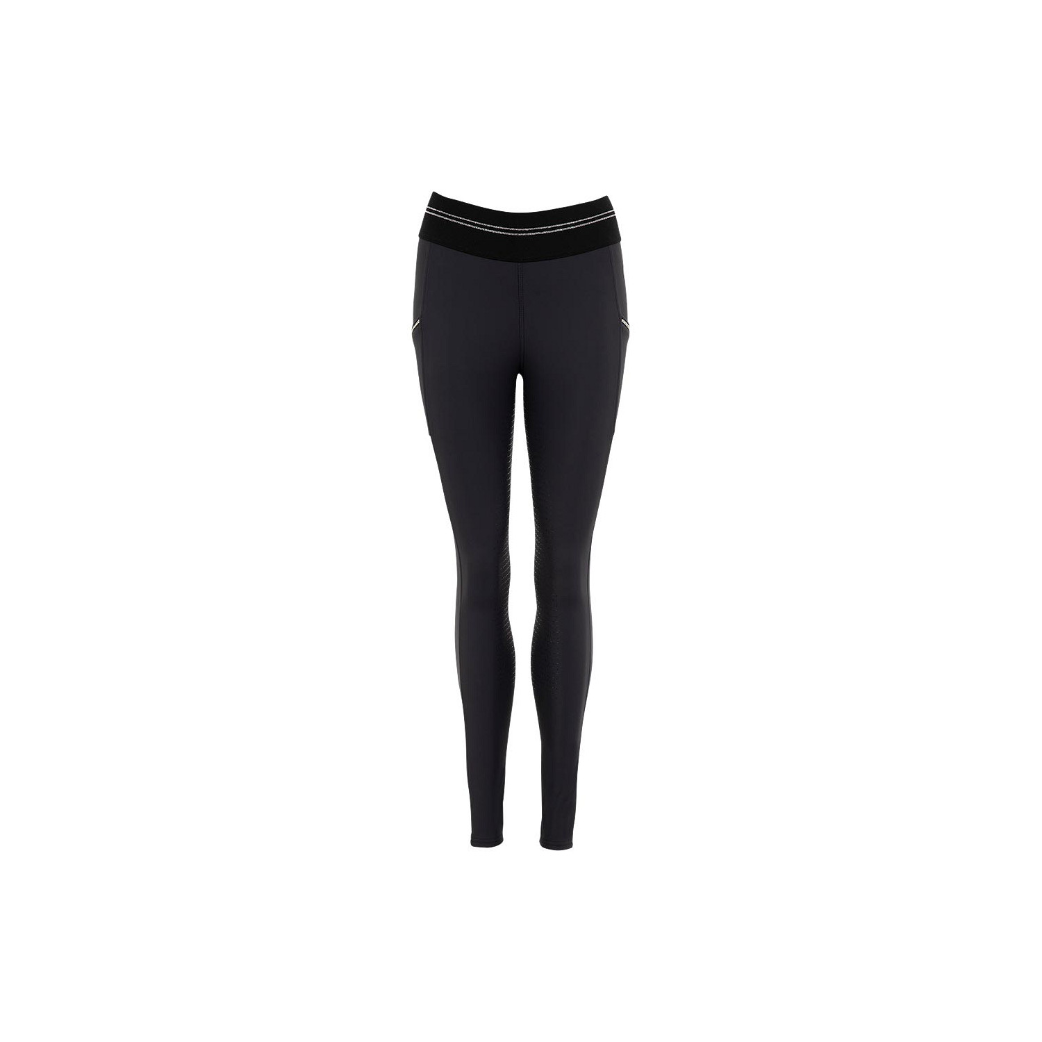Reitleggings Turnier Silikon-Vollbesatz Damen XR20101