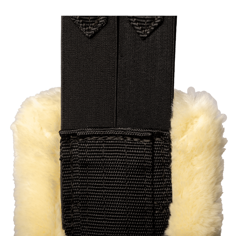 Saddle girth lambskin