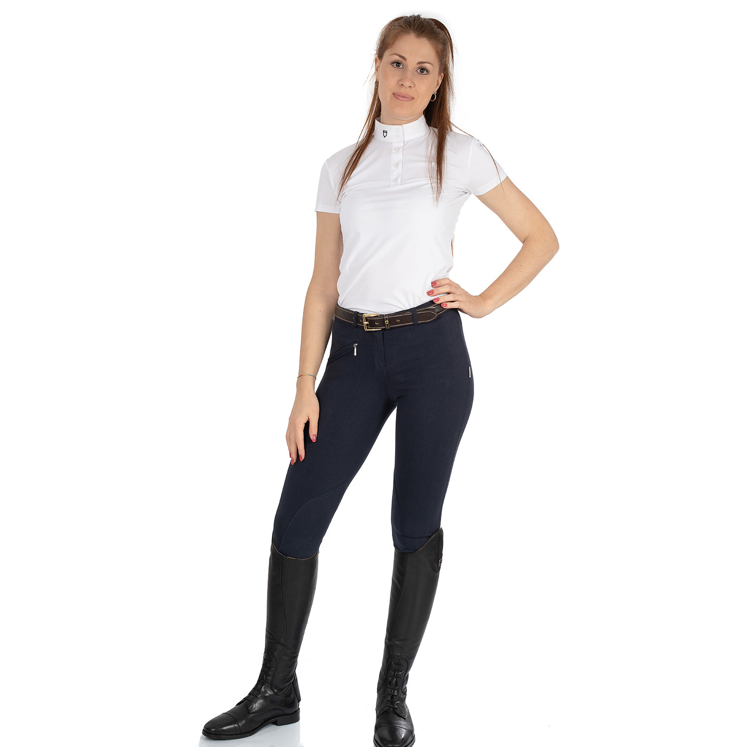 Damen-Reithose Selene aus Stretch-Baumwolle