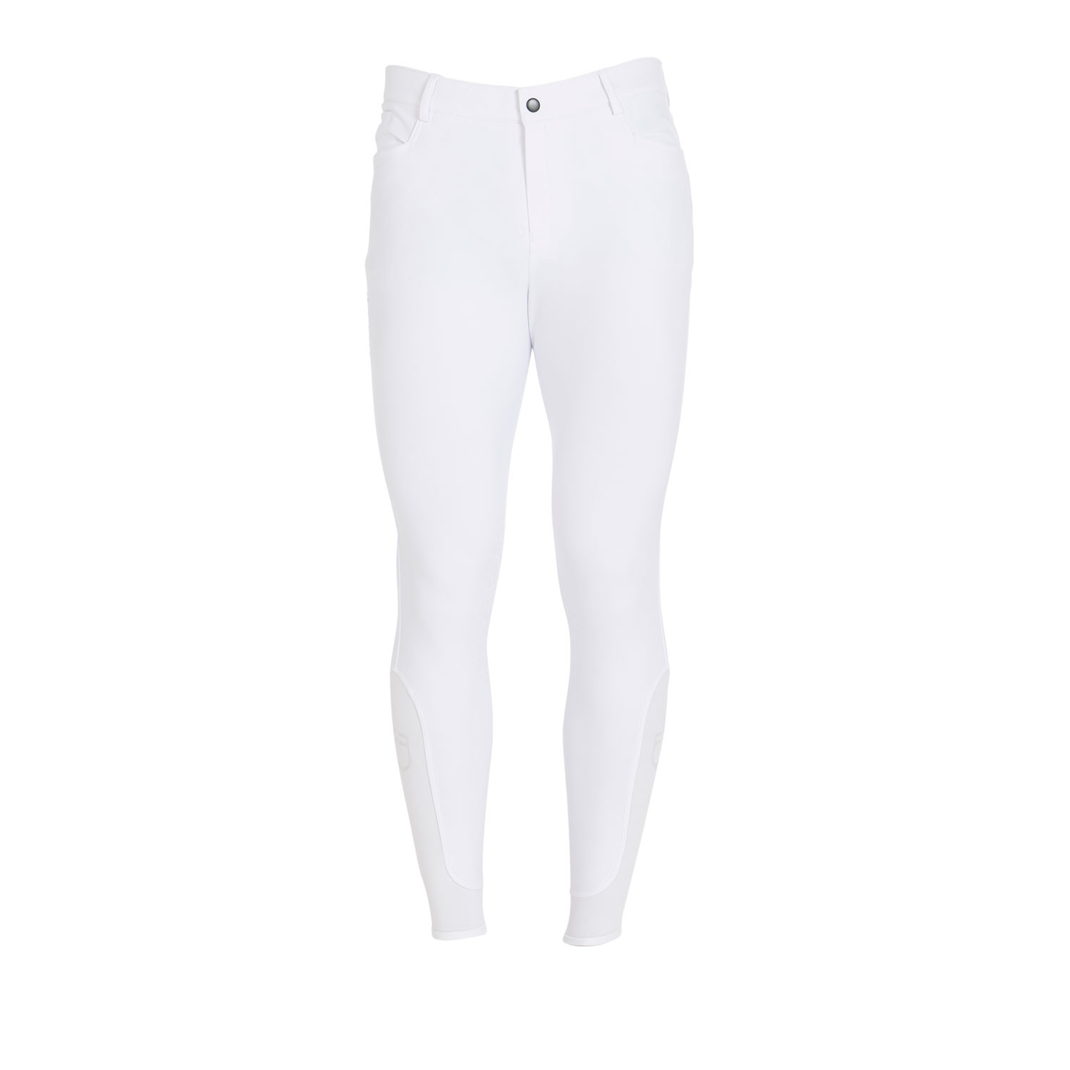 Schmale Herren-Reithose mit Grip und Logo