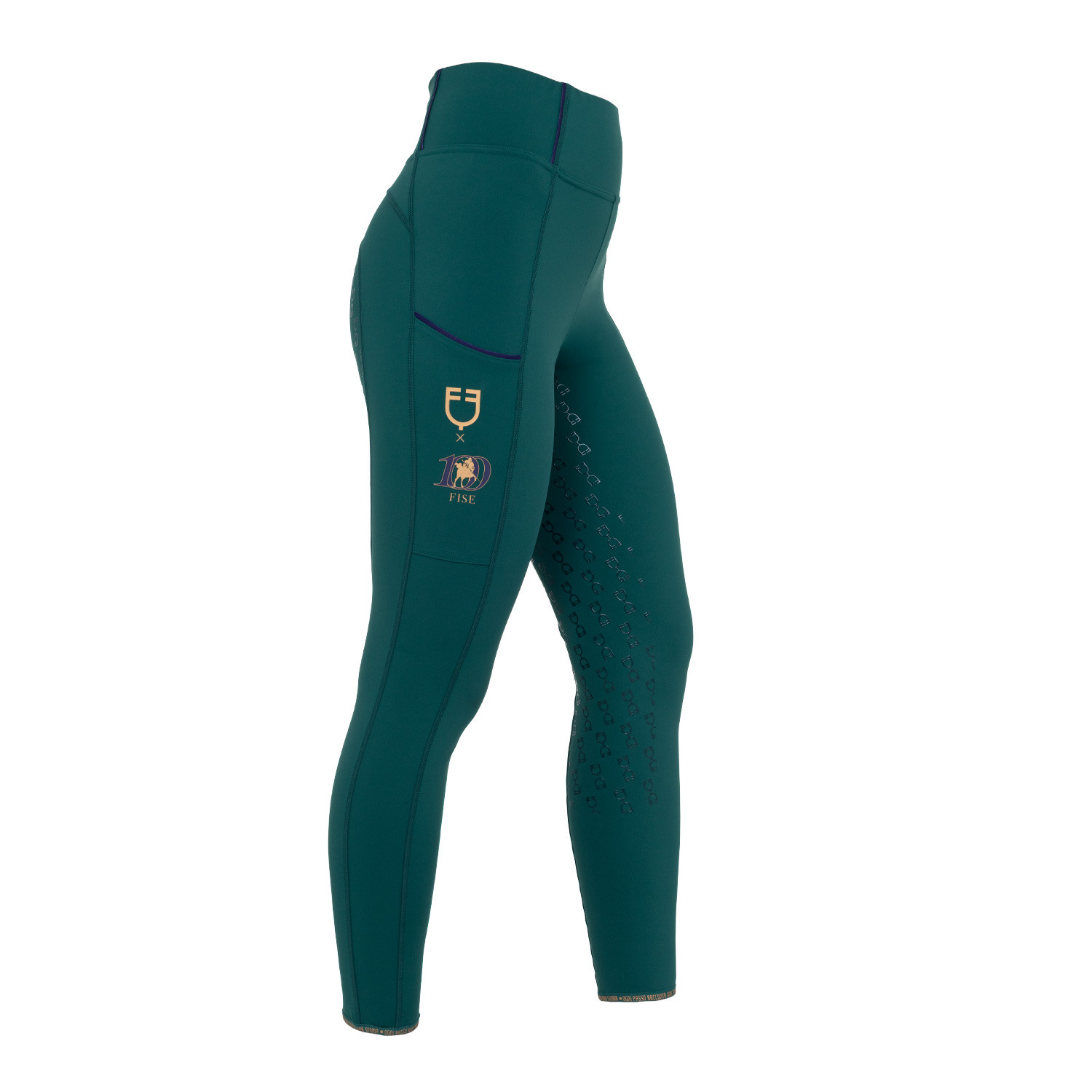 Slim-Fit-Leggings mit Vollgrip X FISE 100