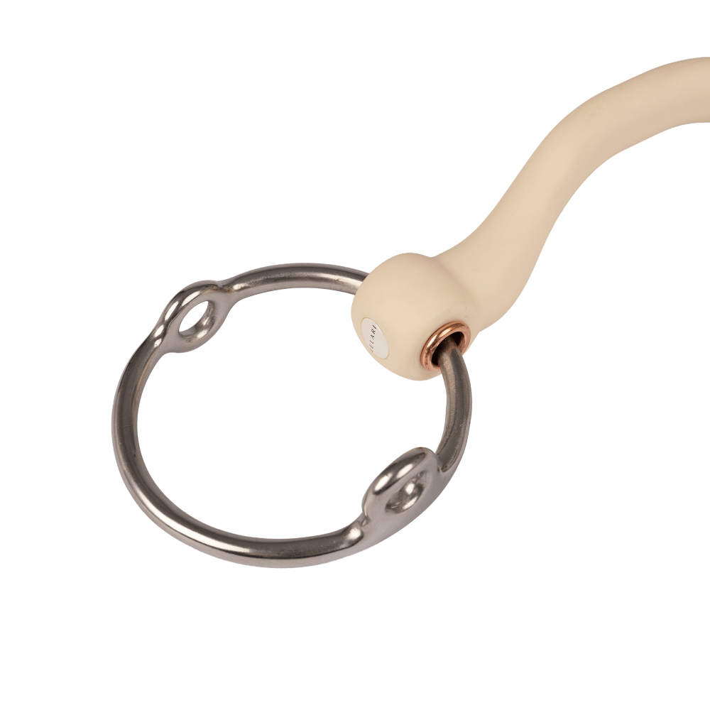 Flex mors simple avec anneaux libres en mors à relever avec