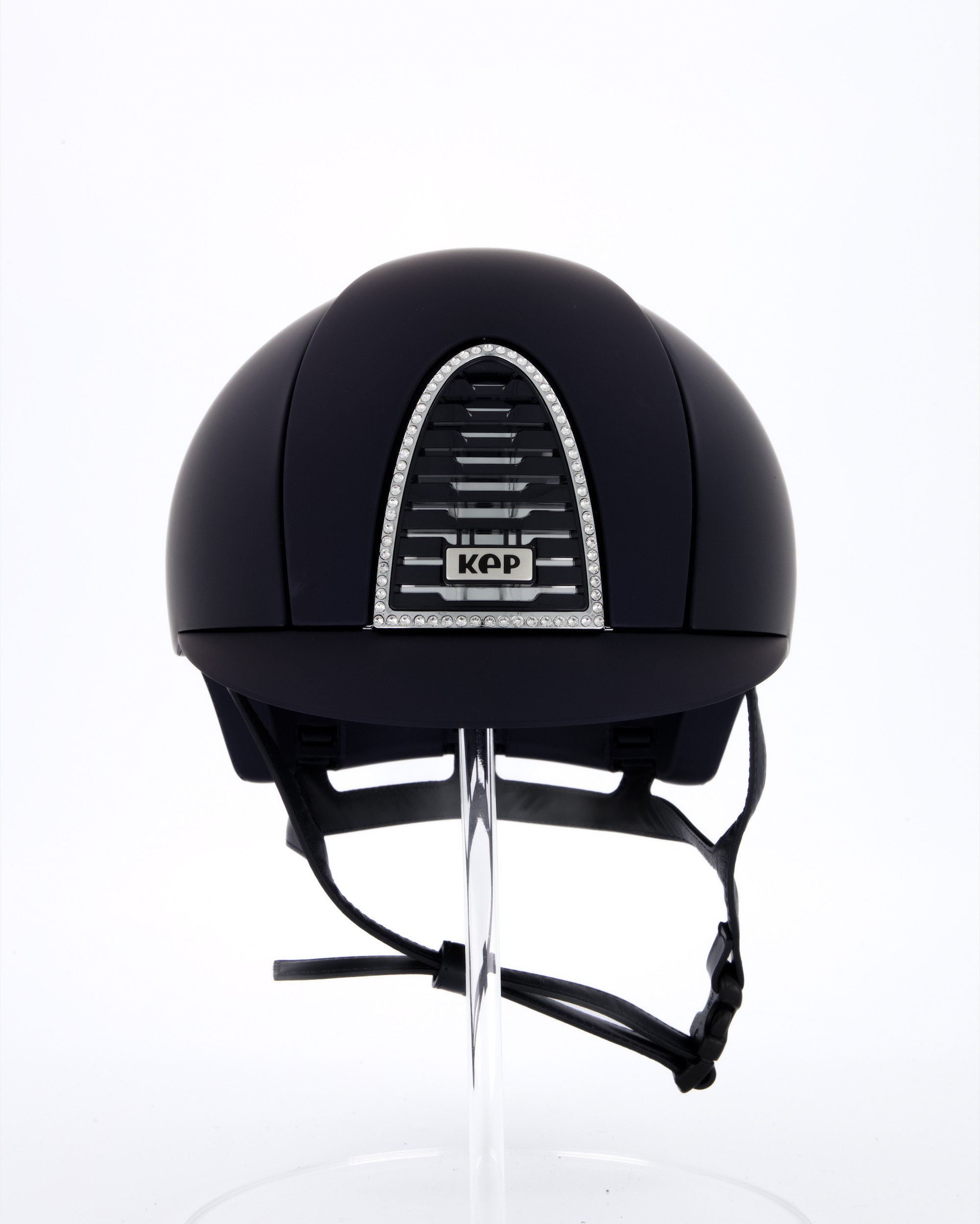 Reithelm Cromo 2.0 Textile mit Swarovski Chrome