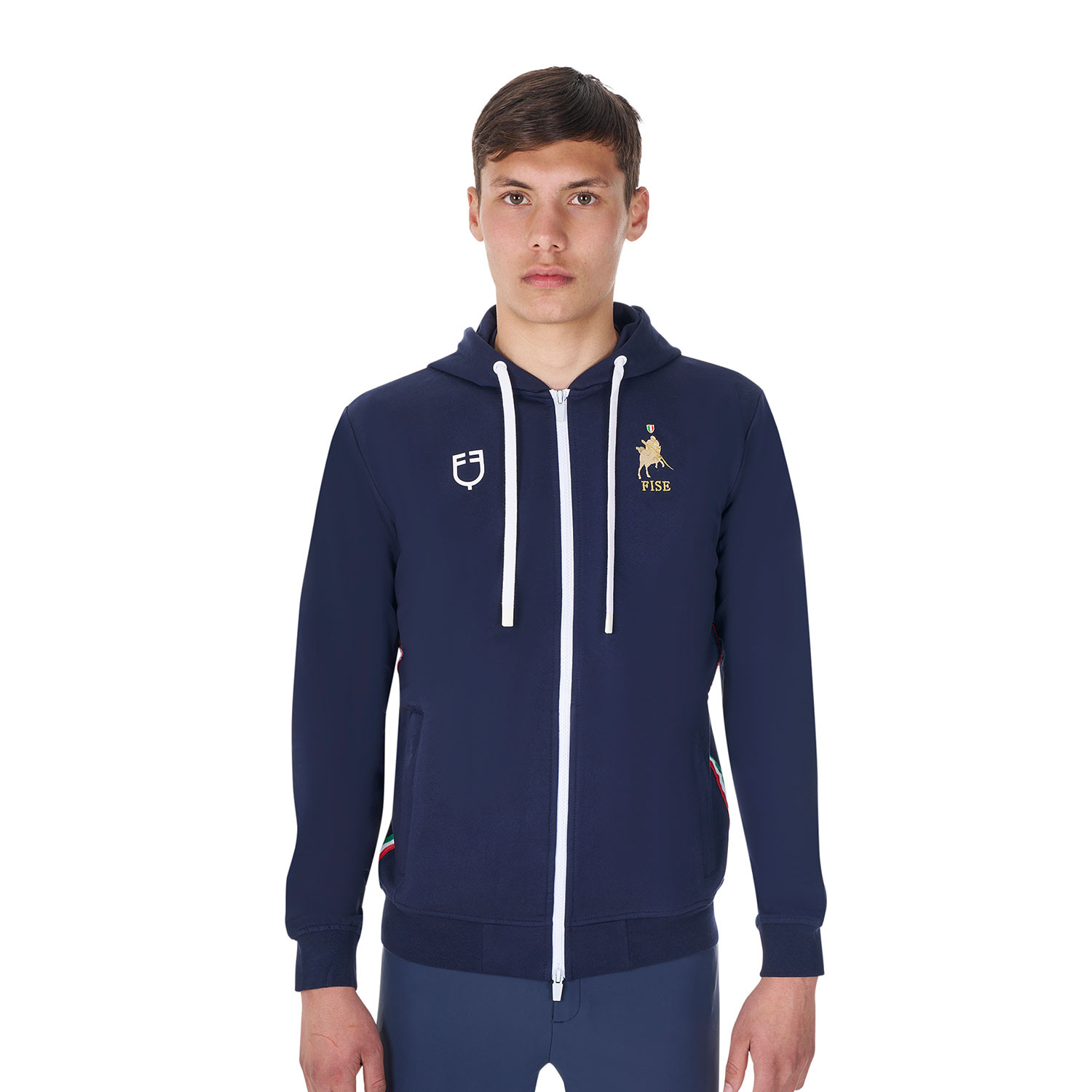 Fleece-Hoodie X FISE für Herren
