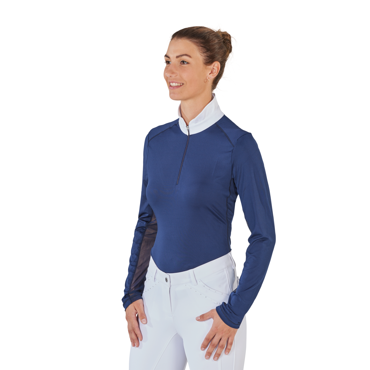 Ladies Marabella competition shirt with long sleeves