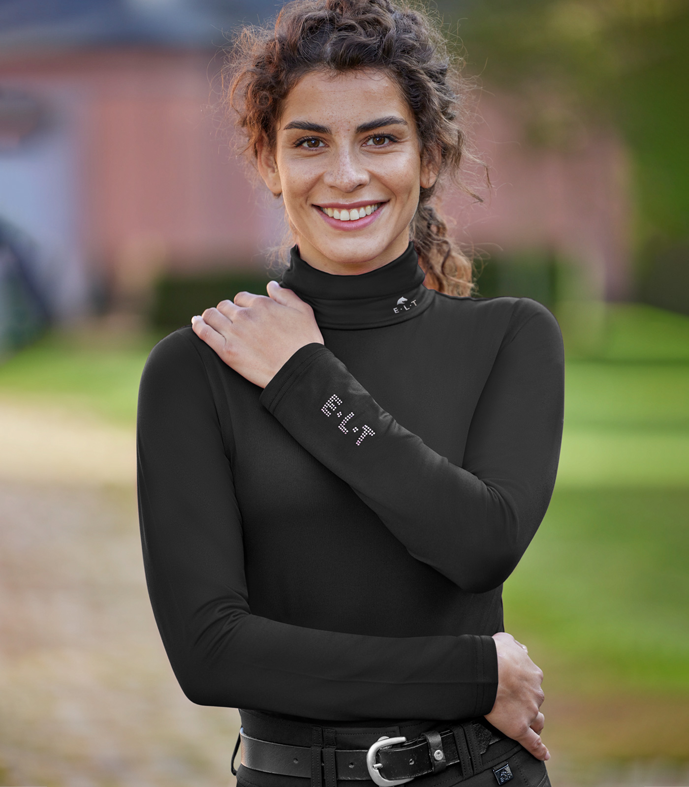 Turtleneck Shirt Madison, black