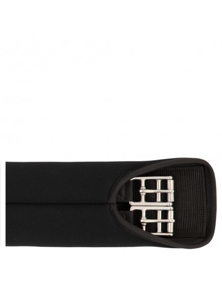 Kurzgurt Evolution Dressur Soft Memory Neopren gerade in schwarz