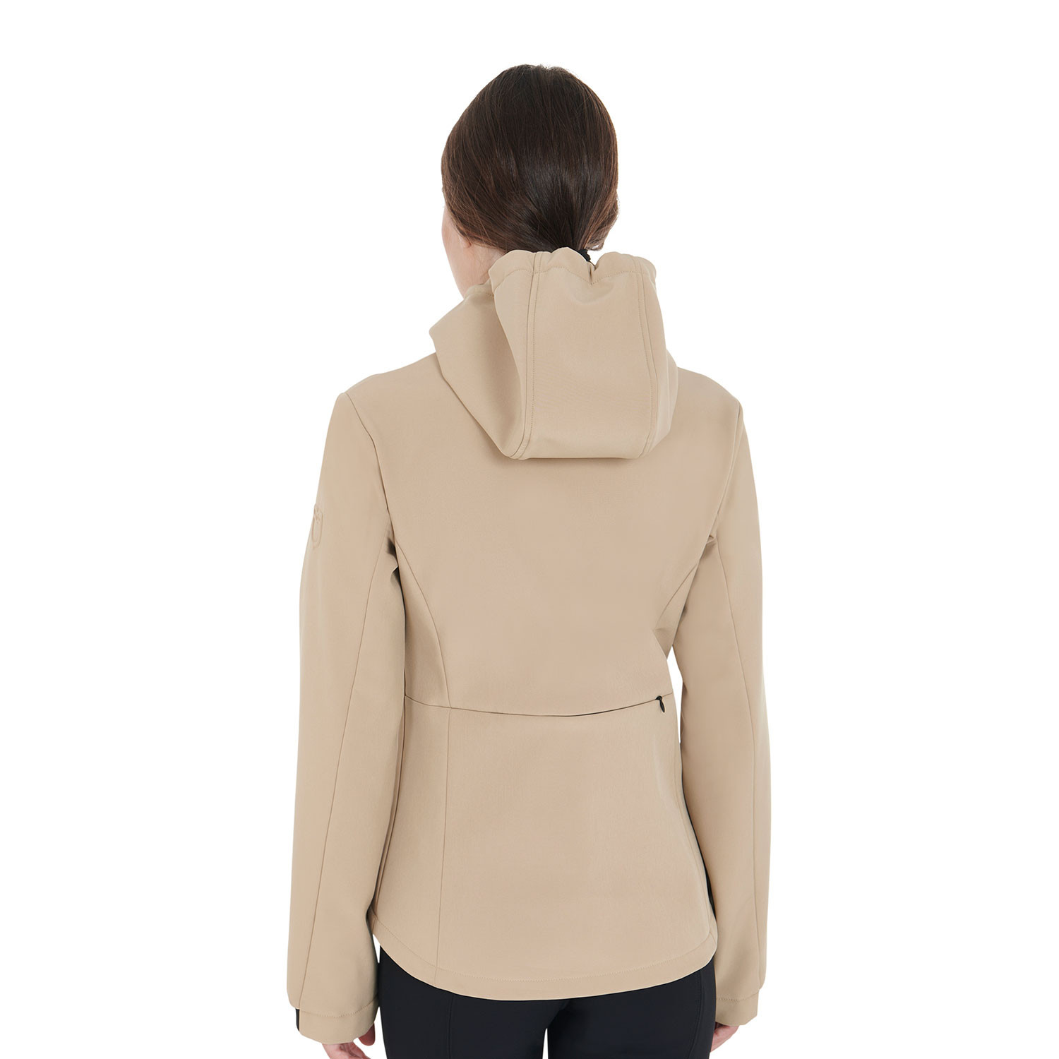 Taillierte Softshell-Jacke mit verdeckten Taschen