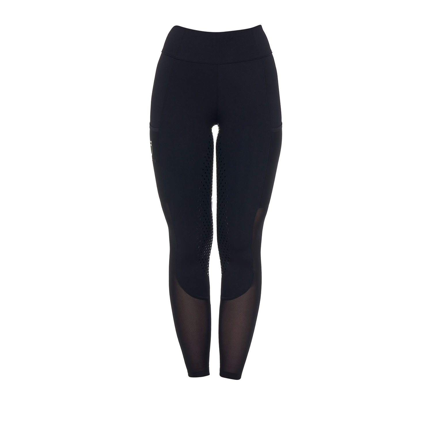 Full-Grip-Reithose für Damen mit perforierten Einsätzen