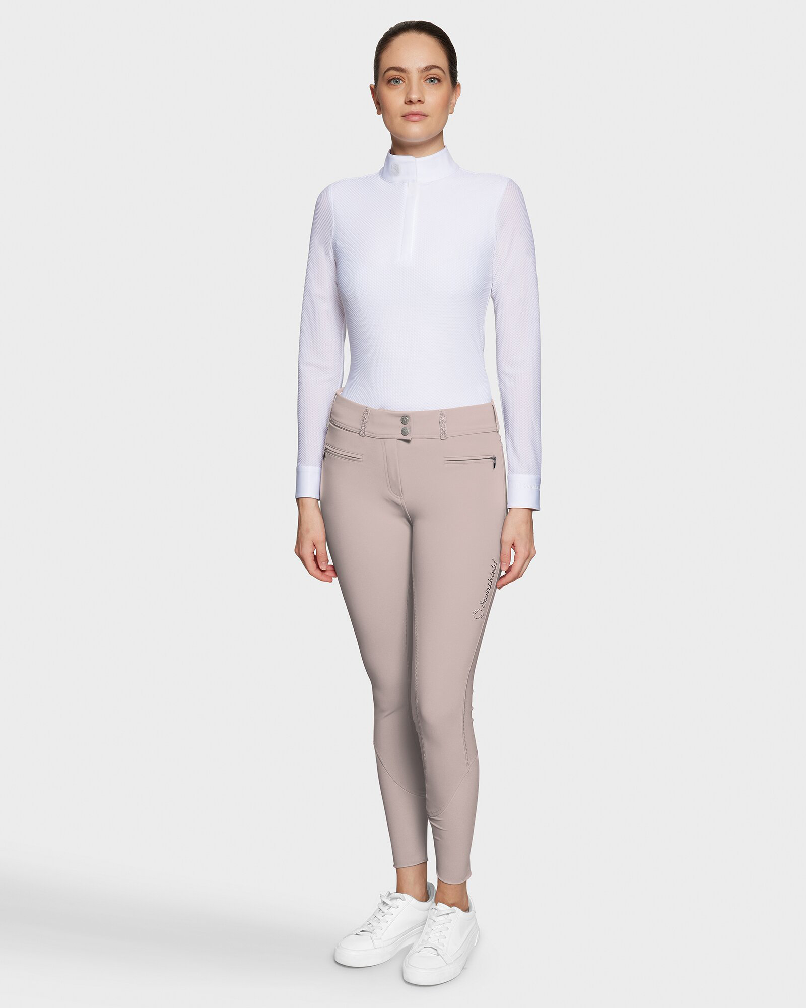 Ladies riding breeches Clara Premium full grip