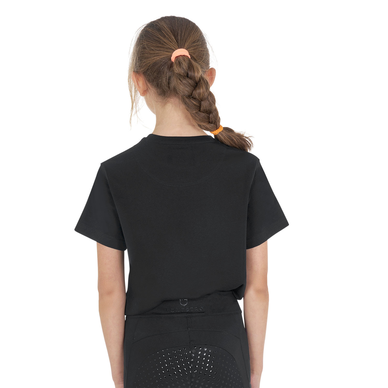 Baumwoll-T-Shirt Horse Team für Mädchen