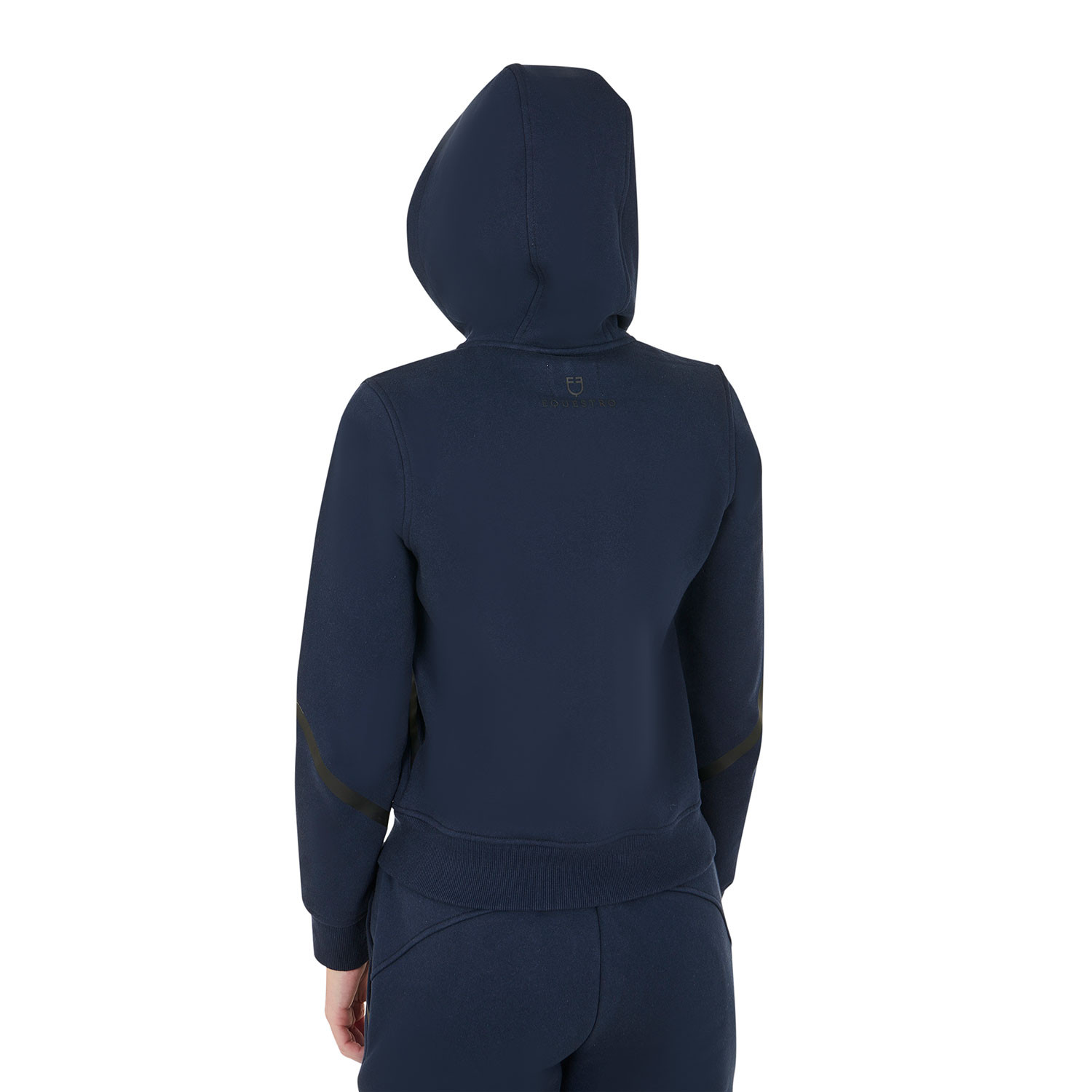Hoodie Institutional für Damen mit Frontreißverschluss