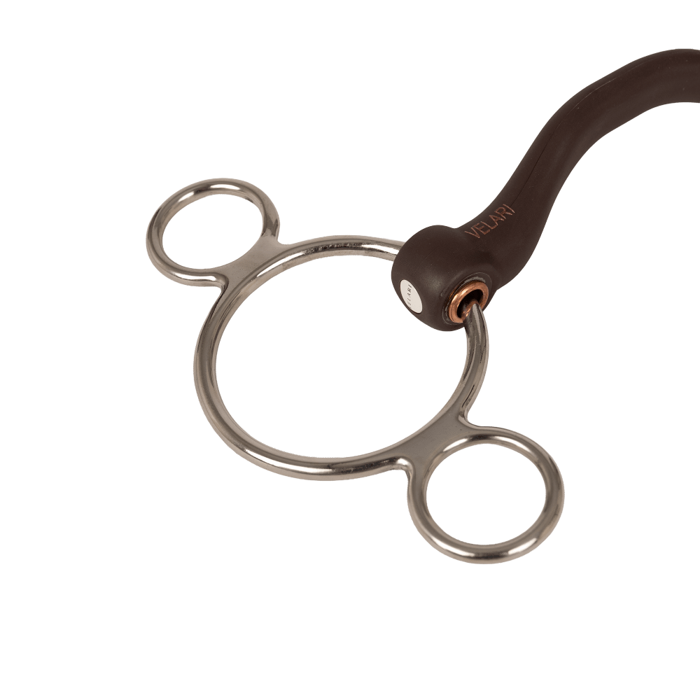 Mors 3 anneaux avec liberté de langue flexible