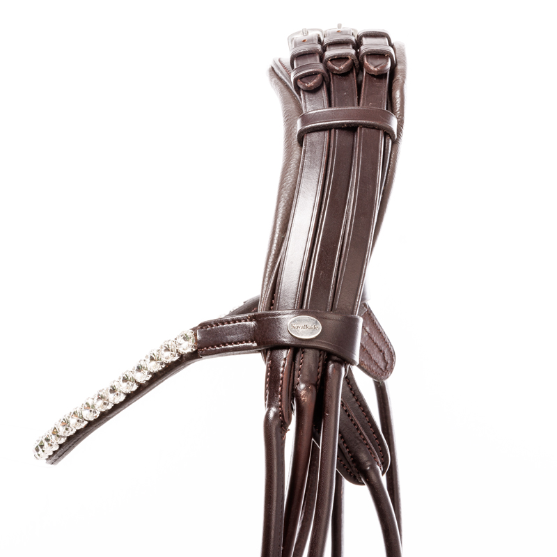 Kandare "Fleur" schwed.-rundgenäht