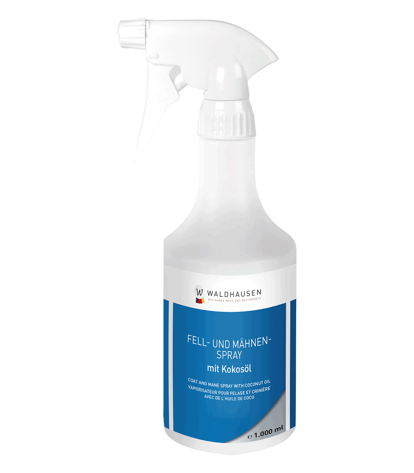 Fell- und Mähnenspray mit Kokos, 1000 ml