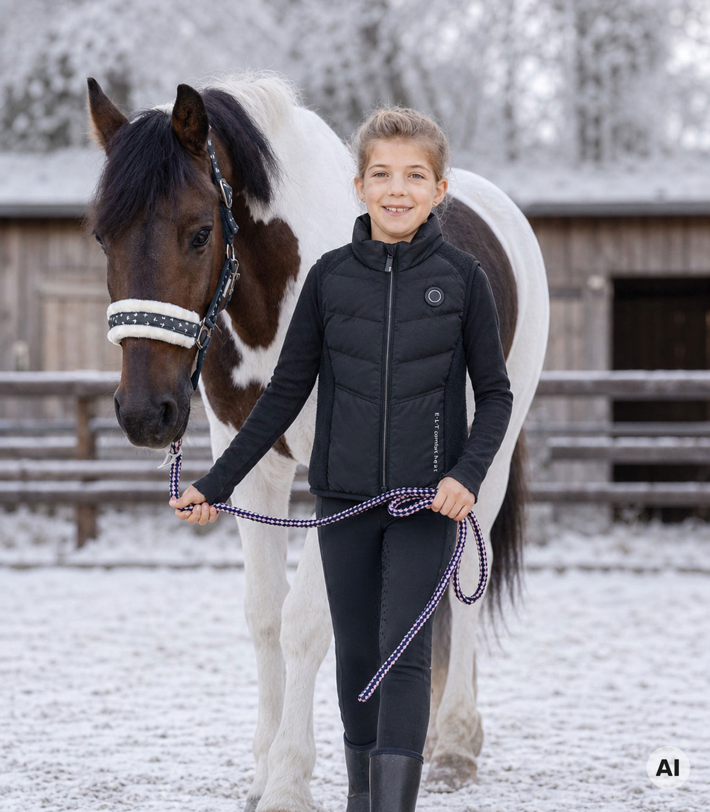 Heated Vest Comfort Heat, black