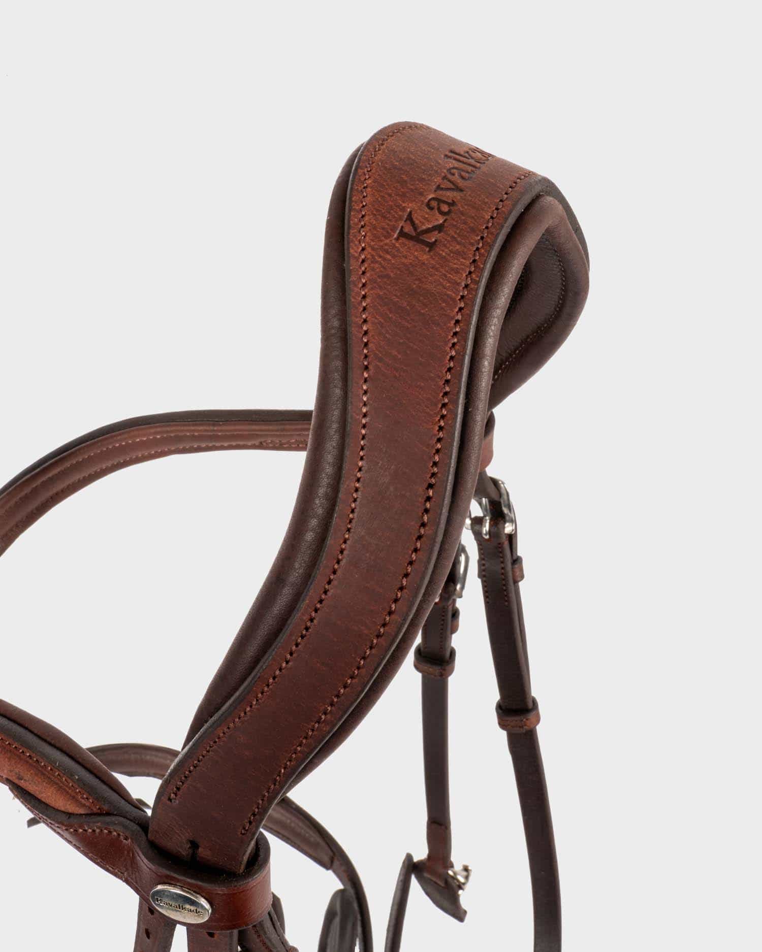 Snaffle oiled leather "Everyday" close-comb.