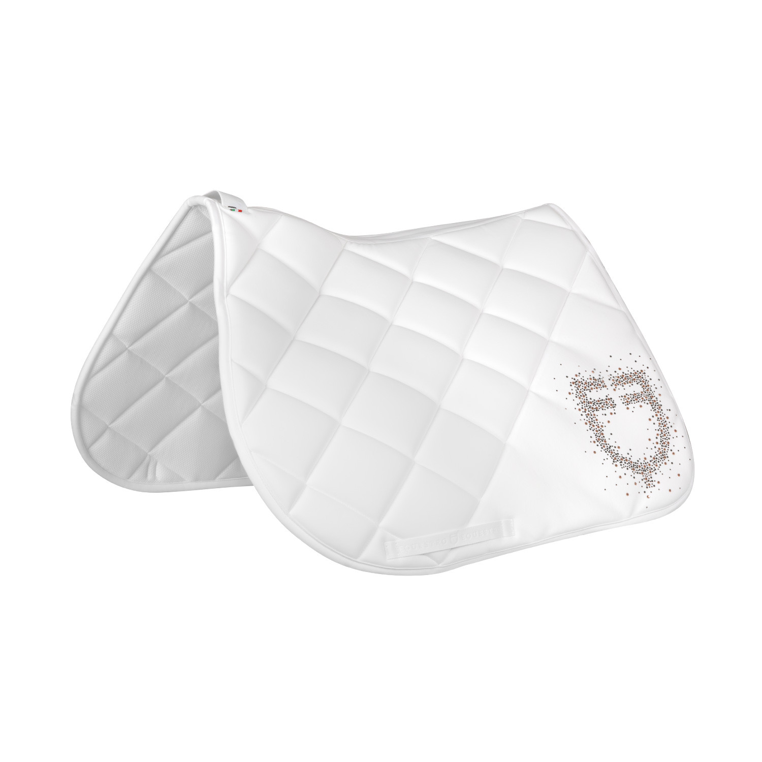 Springschabracke mit Strass-Logo