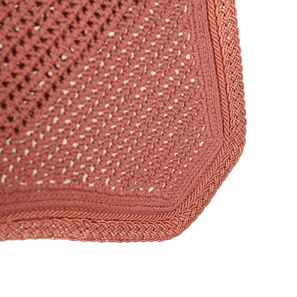 Ear bonnet Wellington Soundless with braided glitter cord