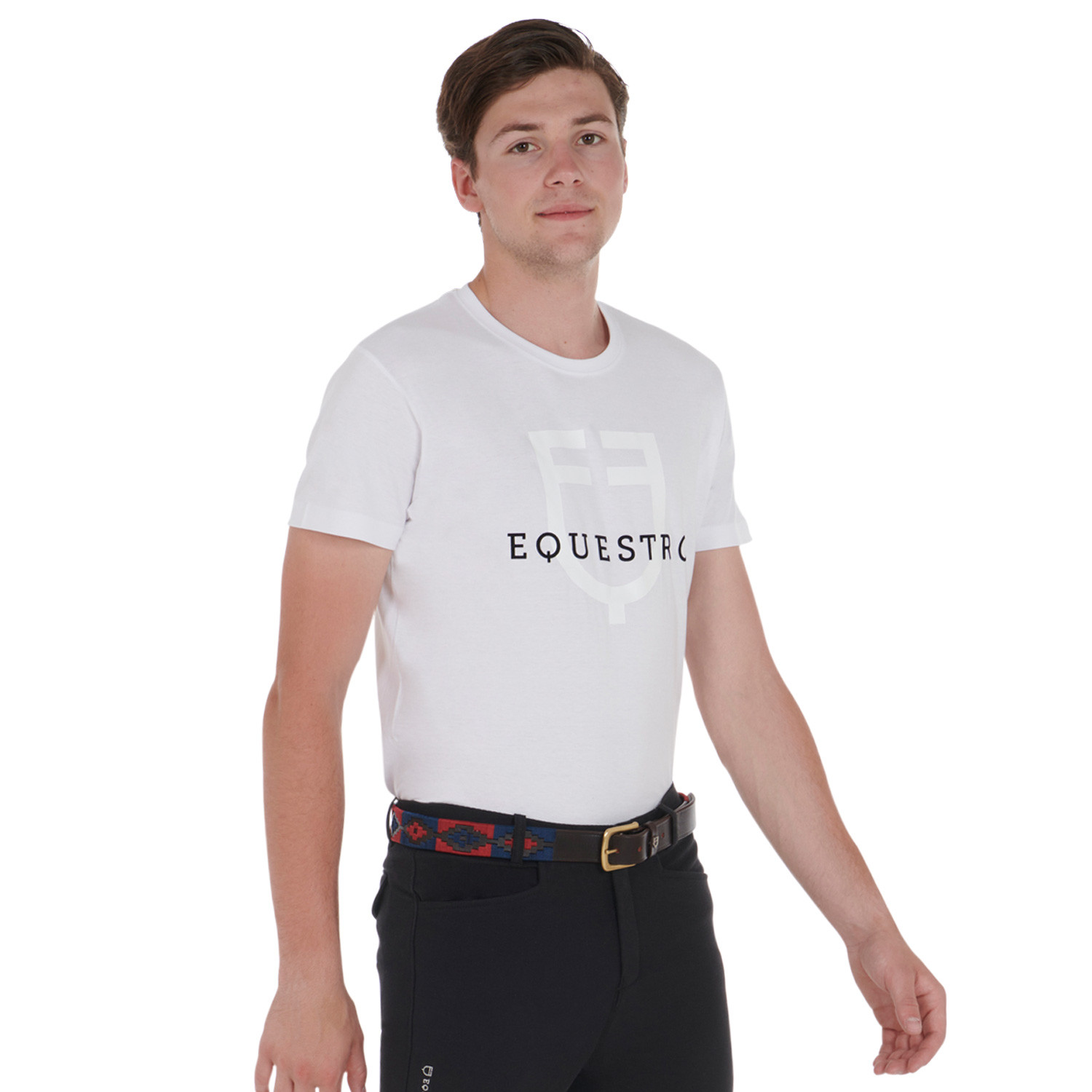 Ledergürtel mit Southwest-Muster