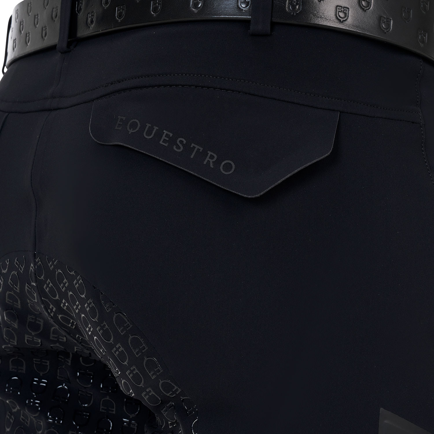 Schmal geschnittene Ridertechnology Herren-Reithose mit Vollbesatz
