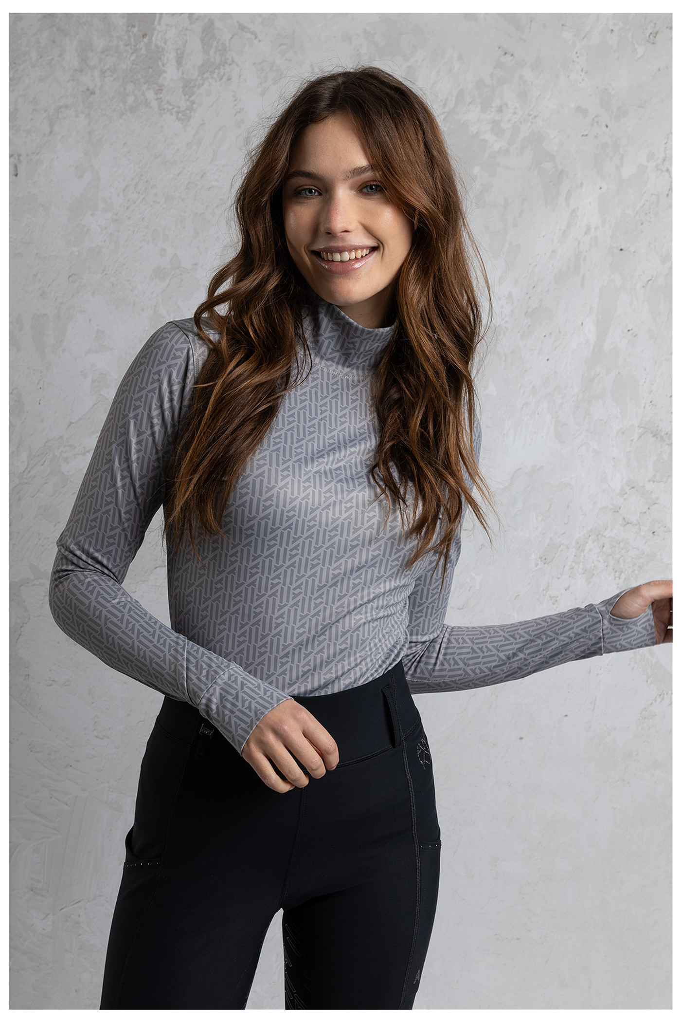 Shirt mit Stehkragen ATC262301