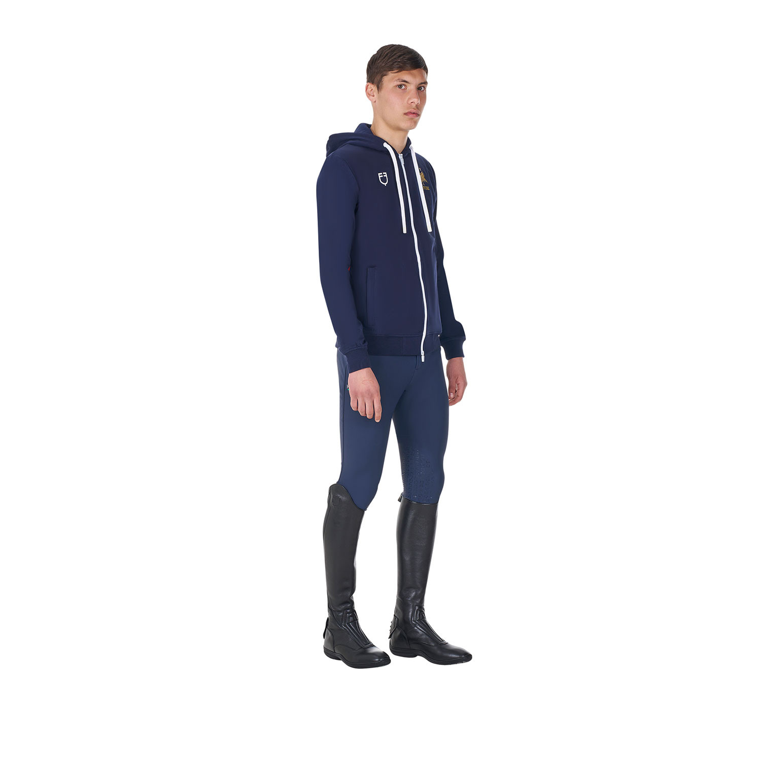 Fleece-Hoodie X FISE für Herren