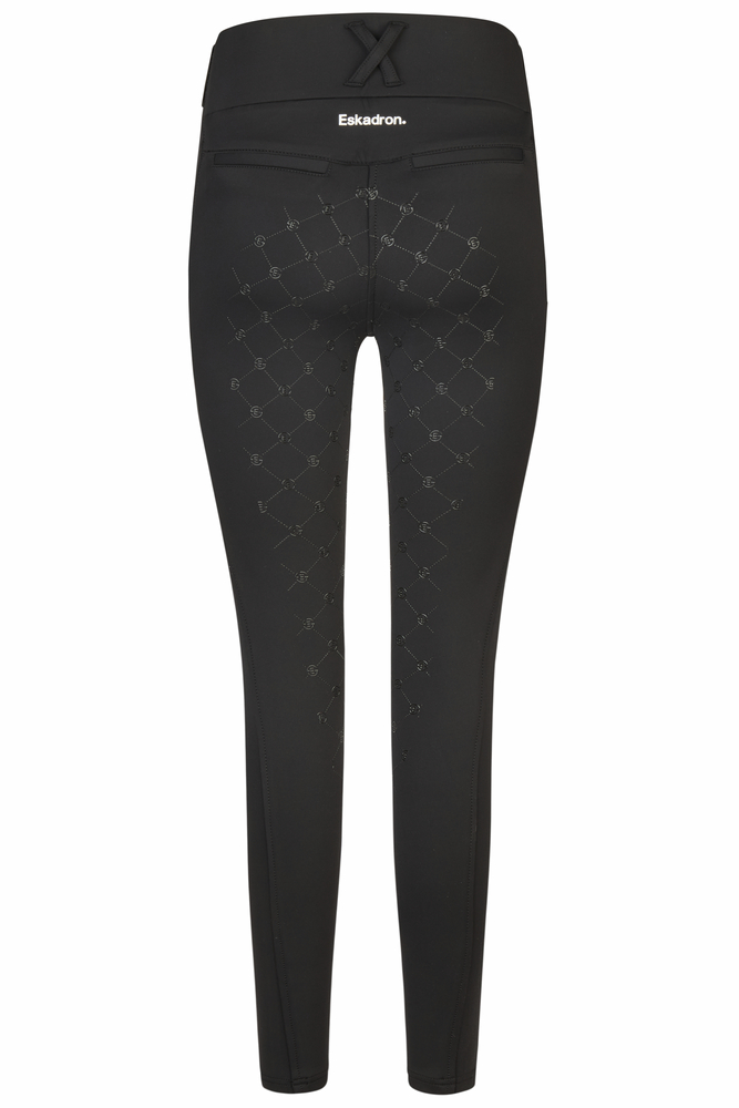 Reitleggins Damen Core Vollgrip