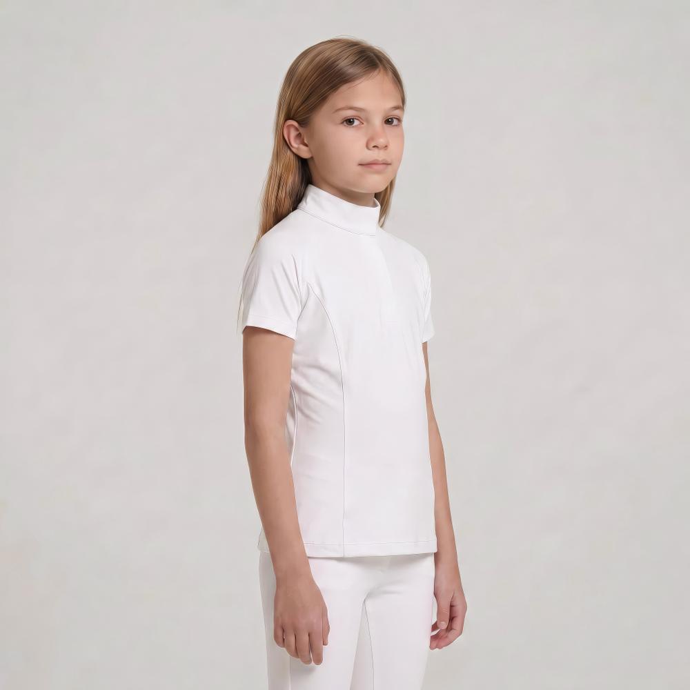 Turniershirt Classic Mädchen kurzarm