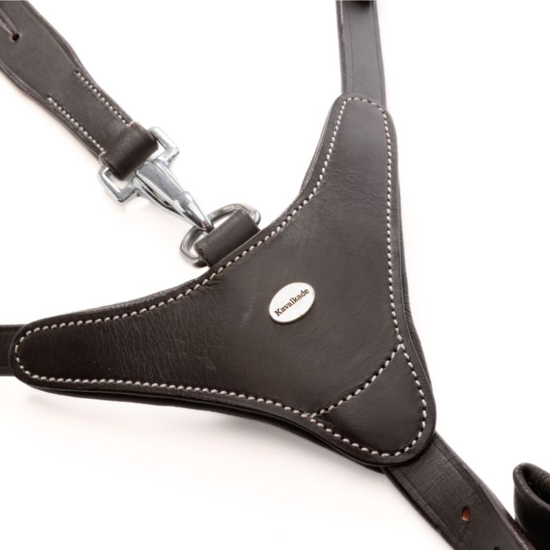 Breastplate "Dexter" 3-pt. high with elastic