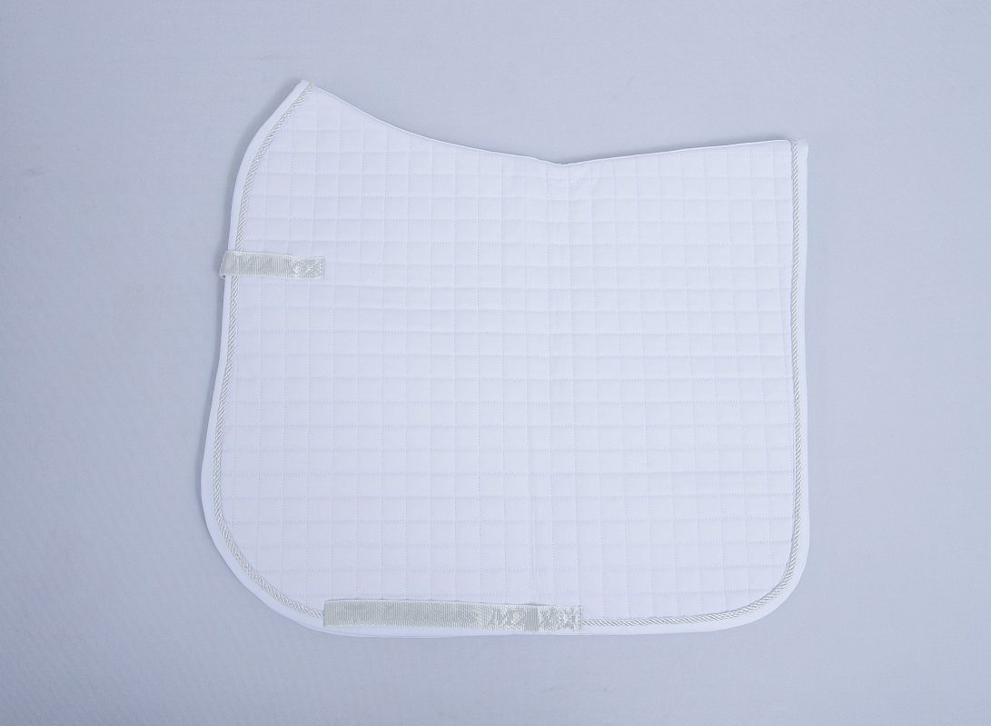 Dressurschabracke Max in White/white