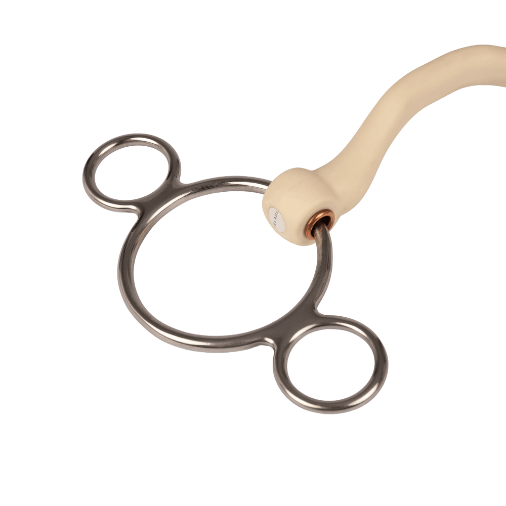 Mors 3 anneaux avec liberté de langue flexible