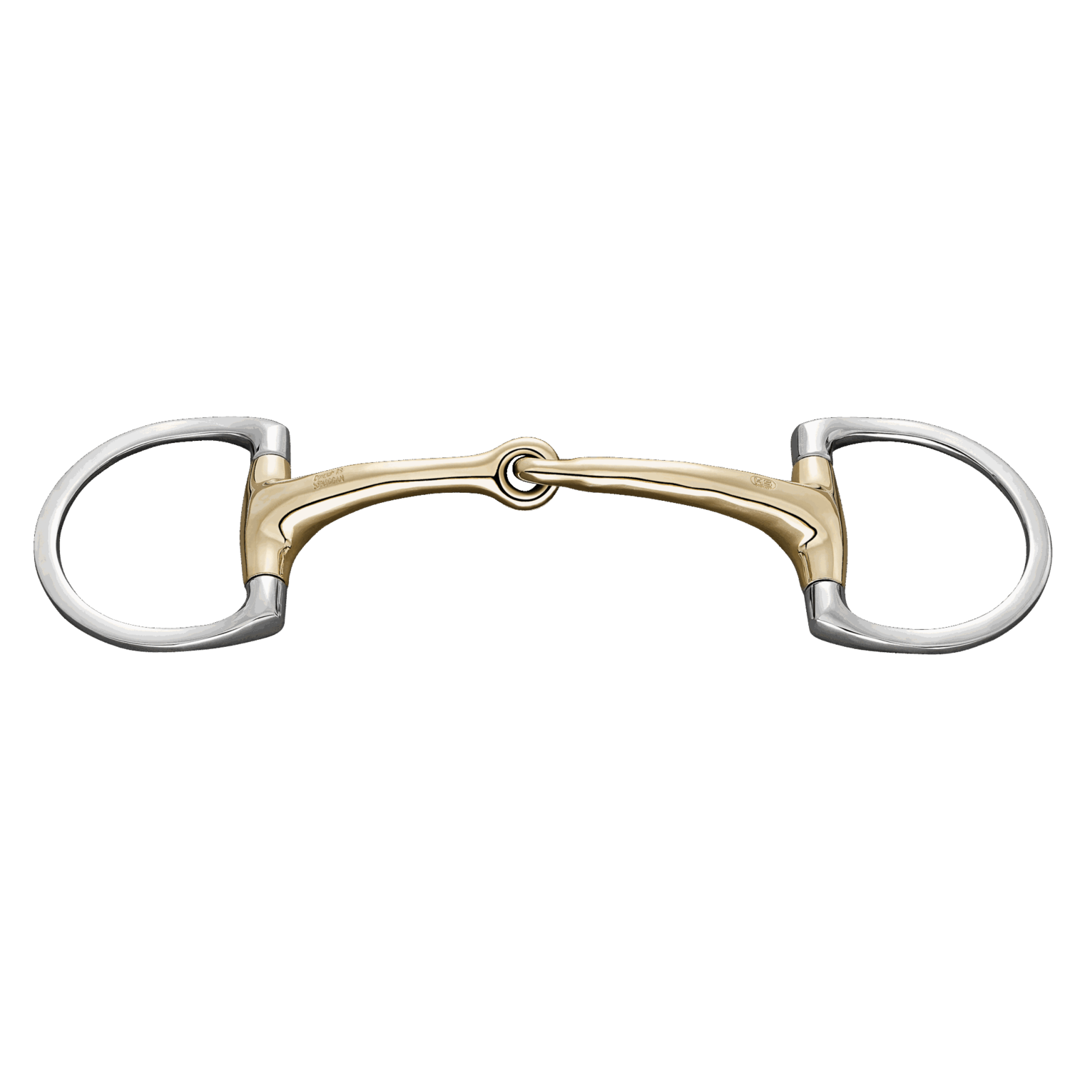 Dynamic RS Olivenkopfgebiss mit D-förmigem Ring 16 mm einfach gebrochen - Sensogan