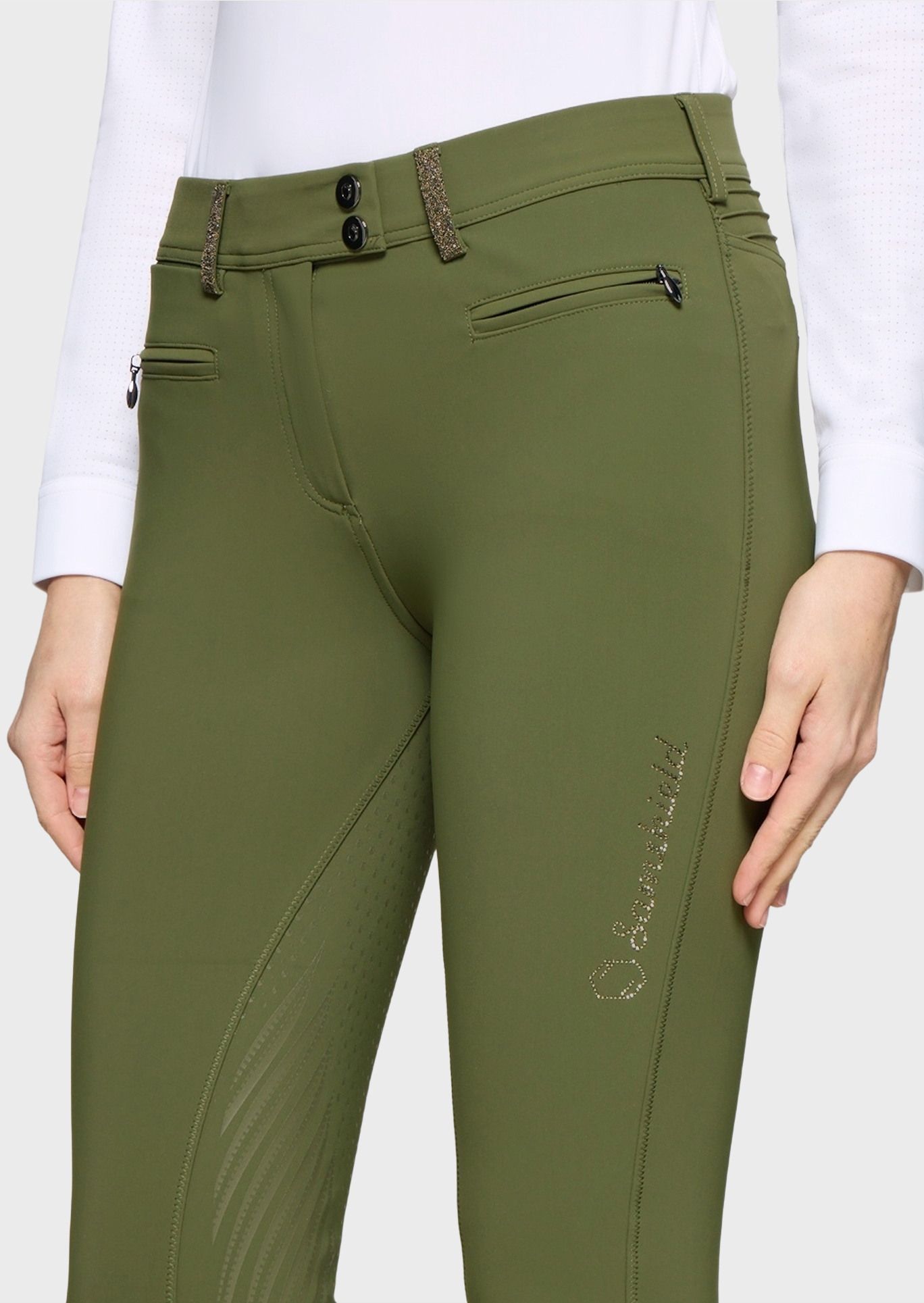 Reithose Damen Diane Premium Vollgrip