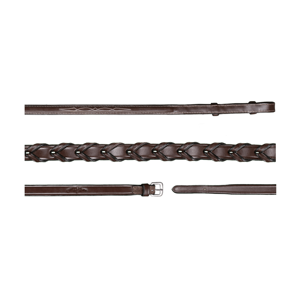 5/8" (13 mm) Geflochtene Zügel