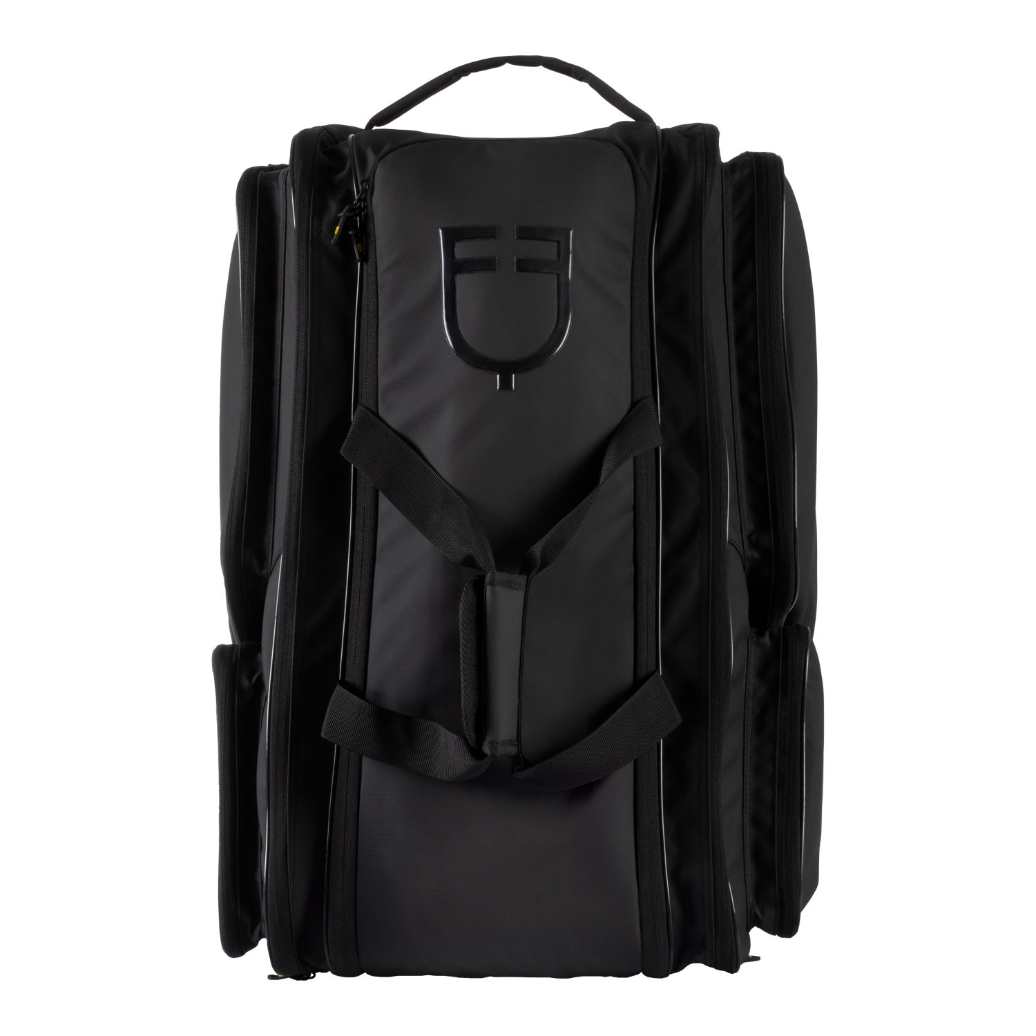 Stiefeltasche aus technischem Gewebe mit intelligentem Design
