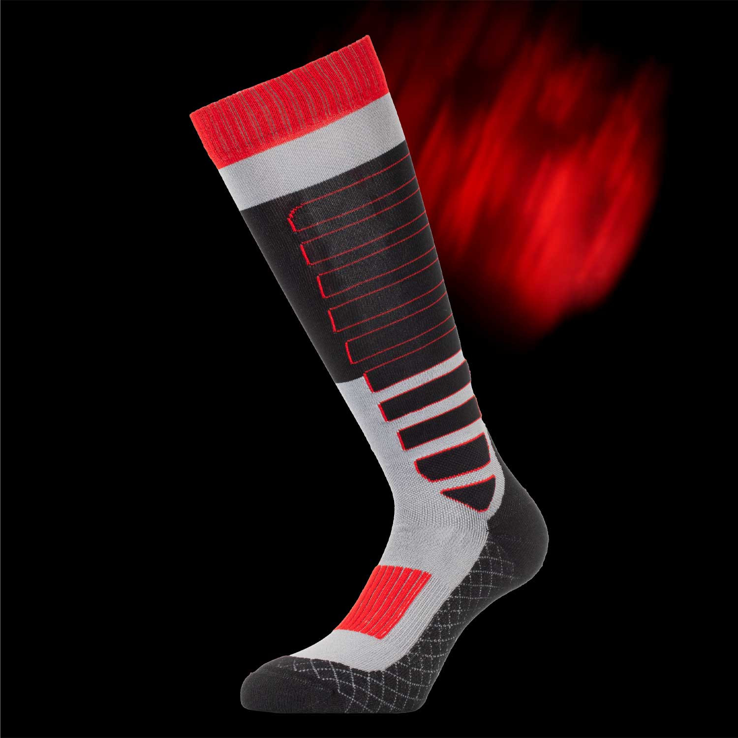 Socken aus atmungsaktivem technischem Material