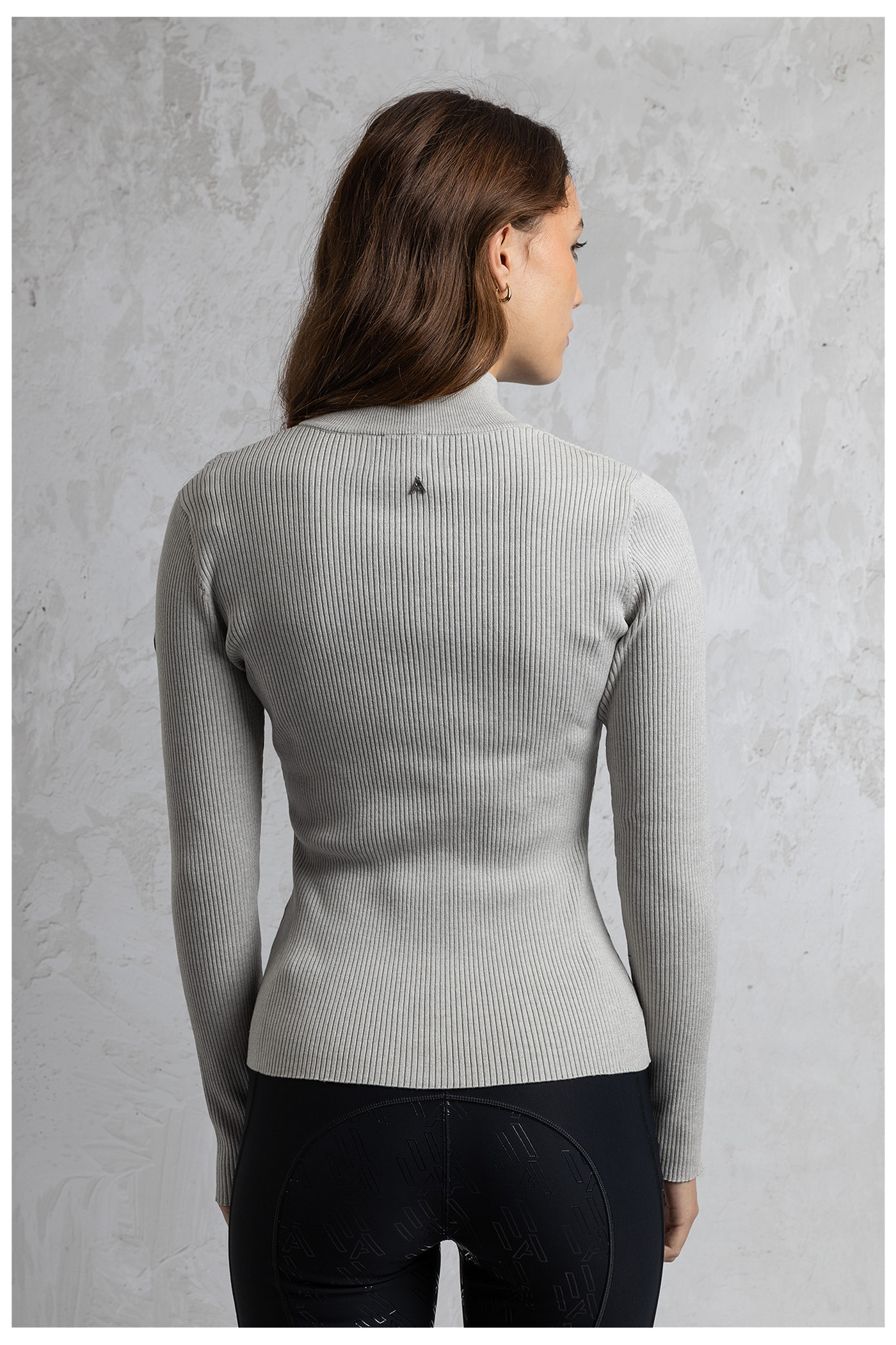 Slim-Fit-Strickjacke mit Reißverschluss ATC262304