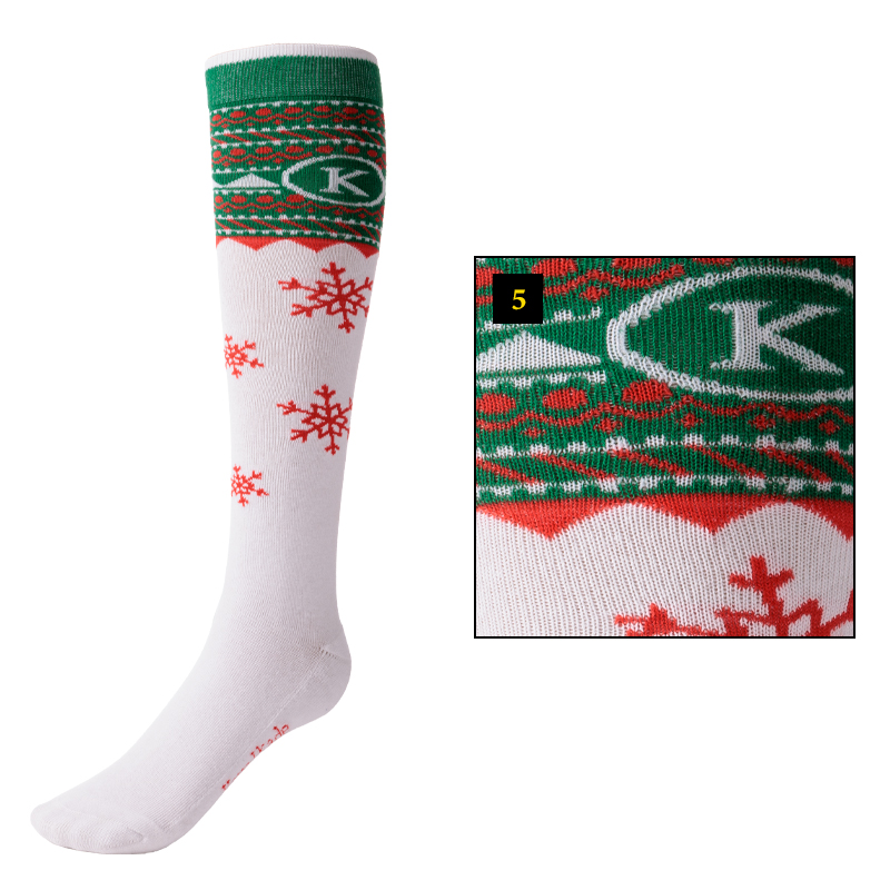 Kniestrümpfe "KavalSocks Christmas"-1P. Kniestrümpfe "KavalSocks Christmas"-1P.