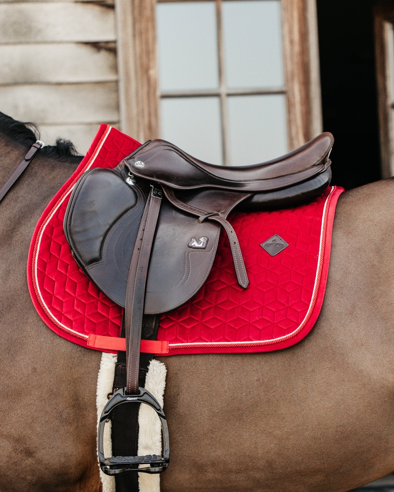 Jumping saddle pad Velvet