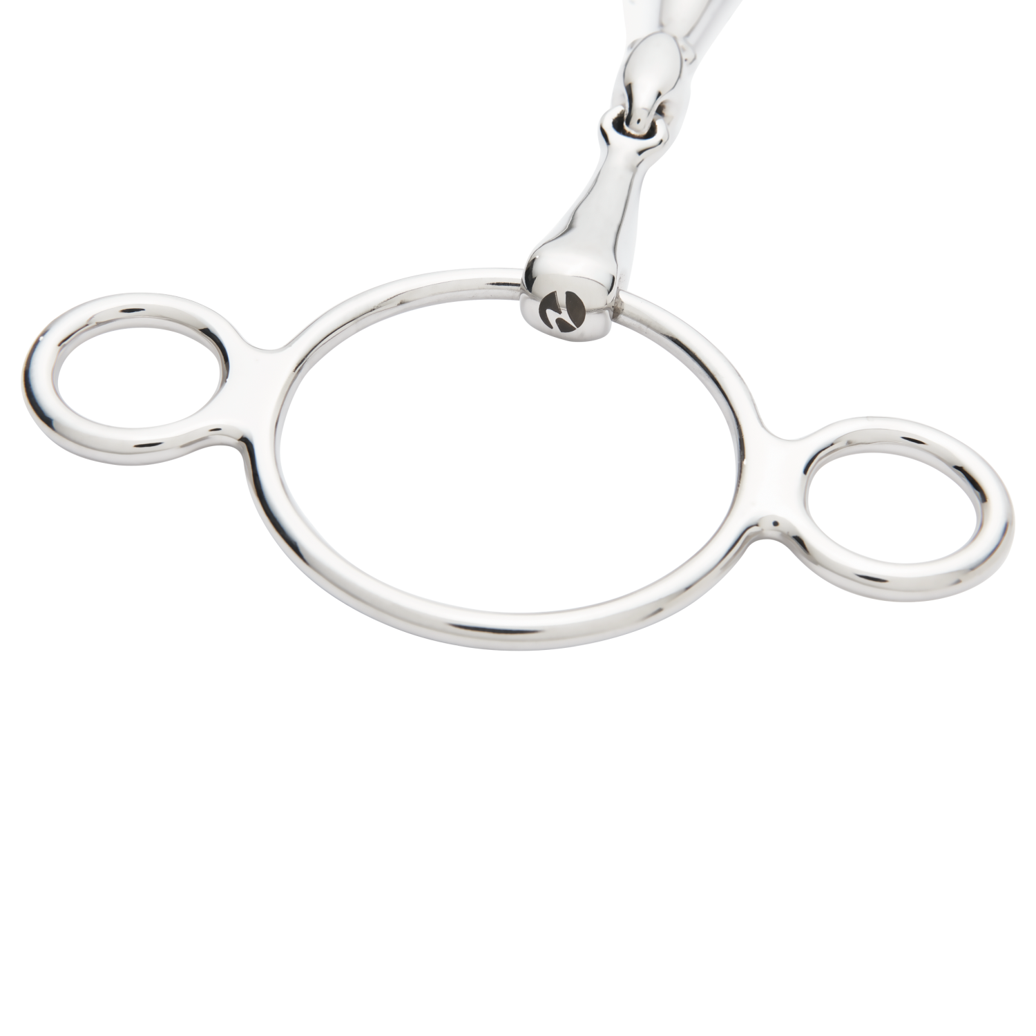 3-Ring-Wassertrense Edelstahl, 16 mm, doppelt gebrochen