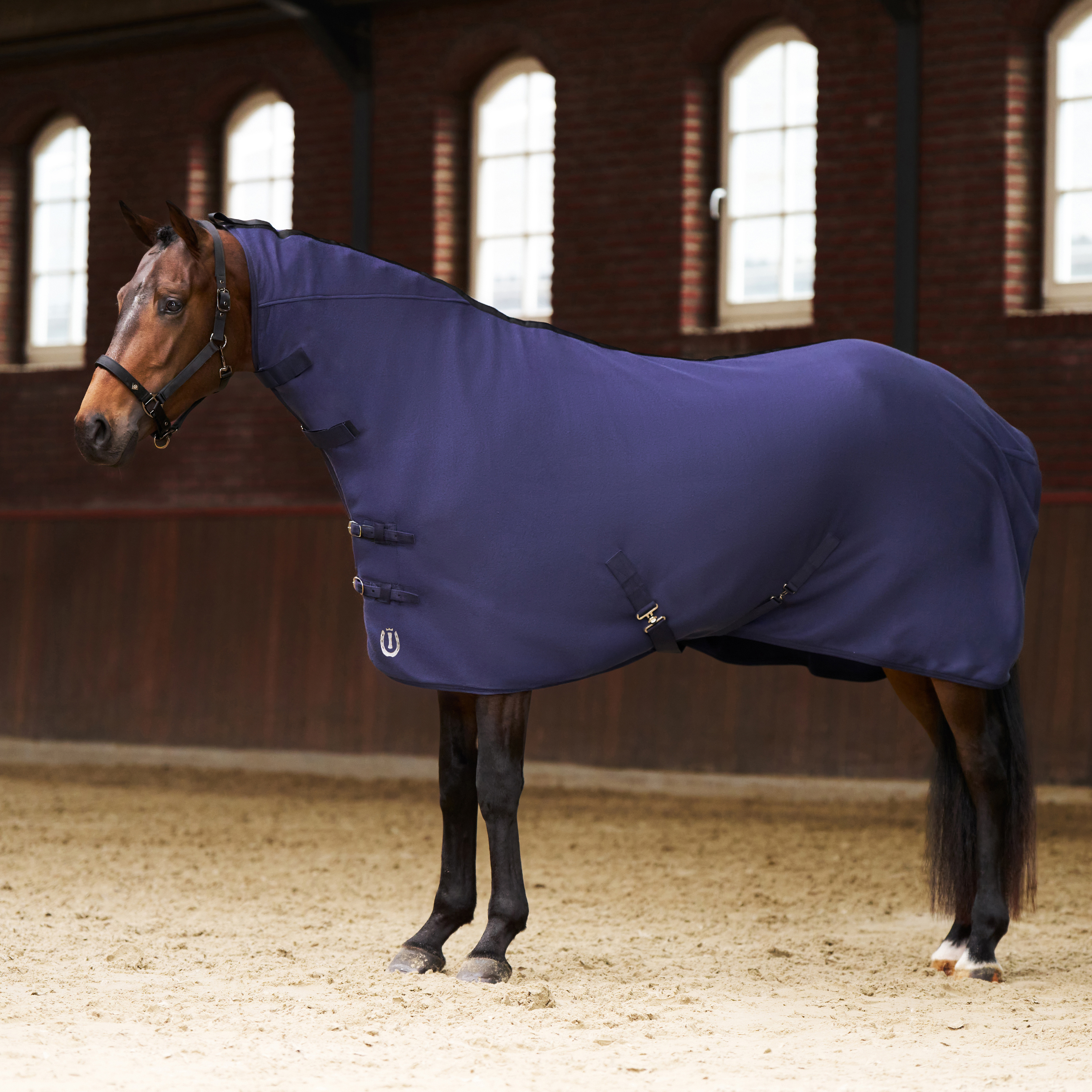 Fleecedecke mit Neck Fundamental