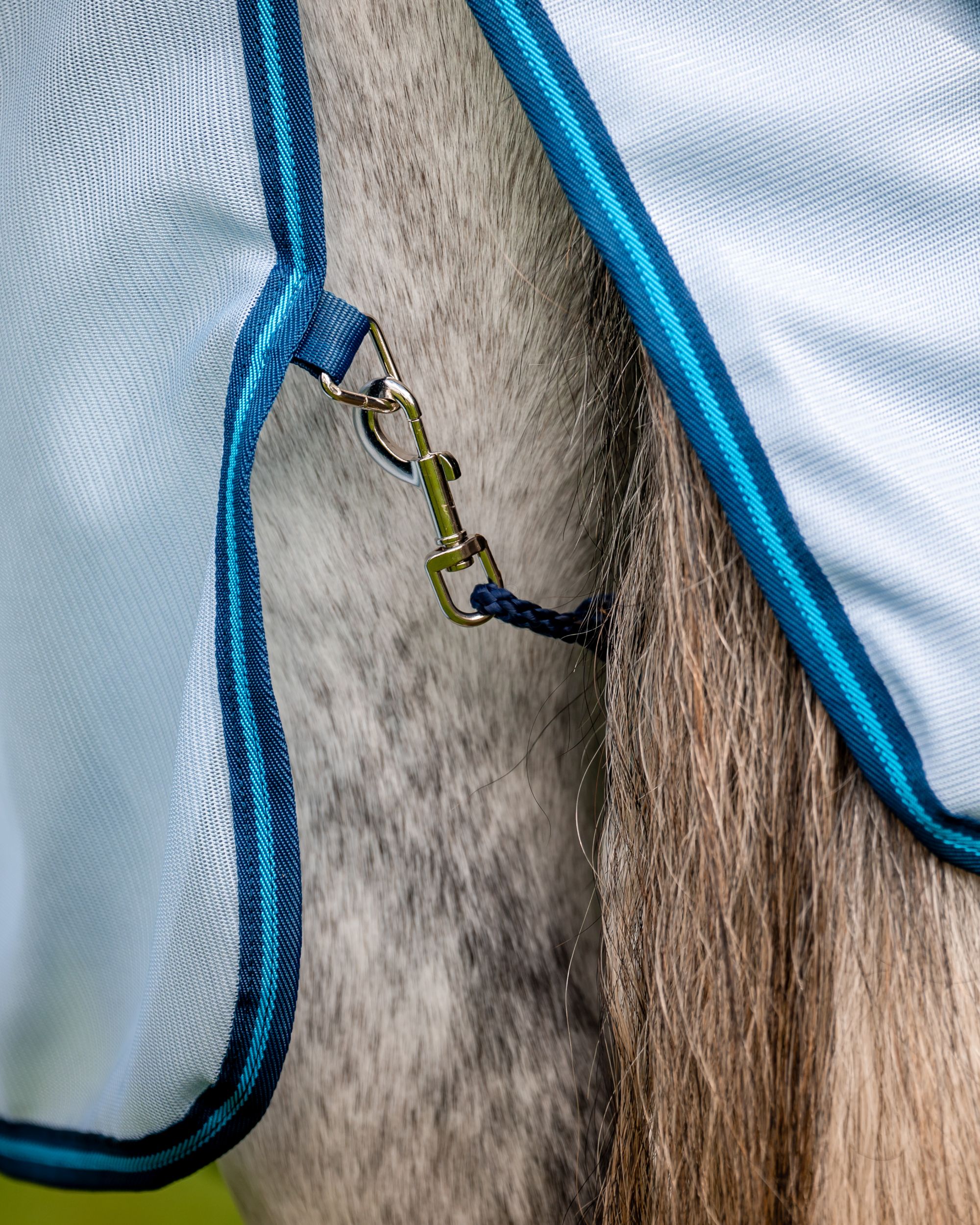 Fliegendecke Amigo Bug Rug in azure Blue/navy