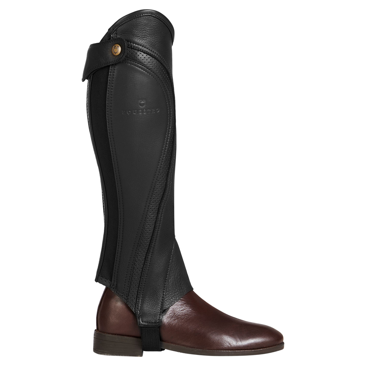 Unisex-Gamaschen aus perforiertem Leder, maximaler Komfort